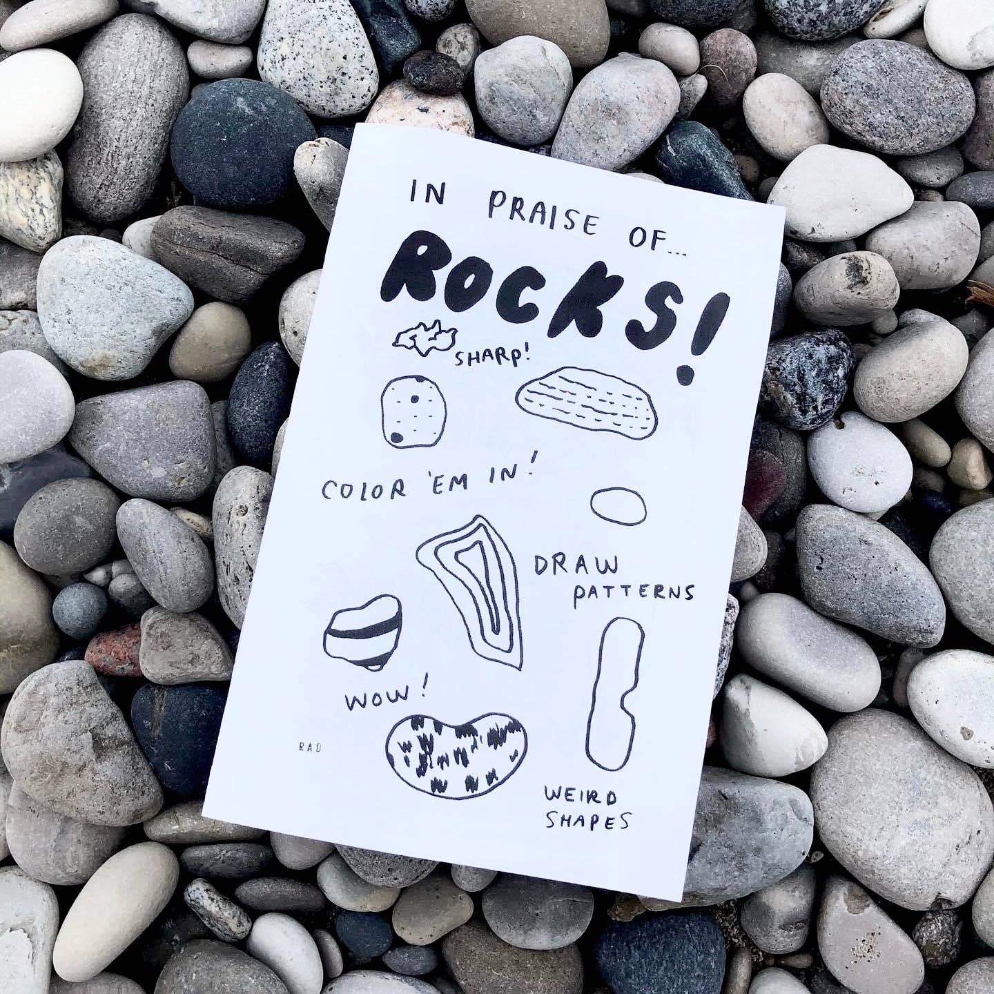 In Praise of Rocks- Zine
