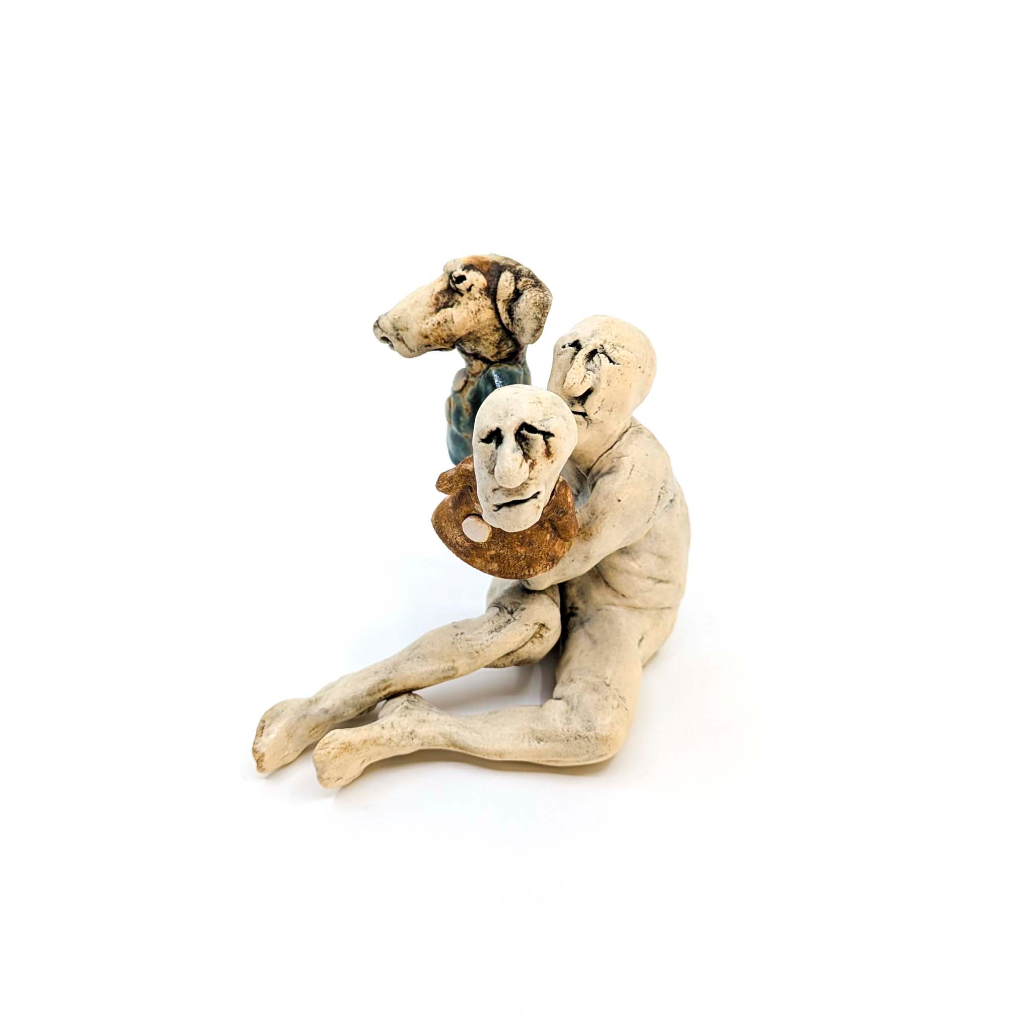 Puppet Man with Dog/Man