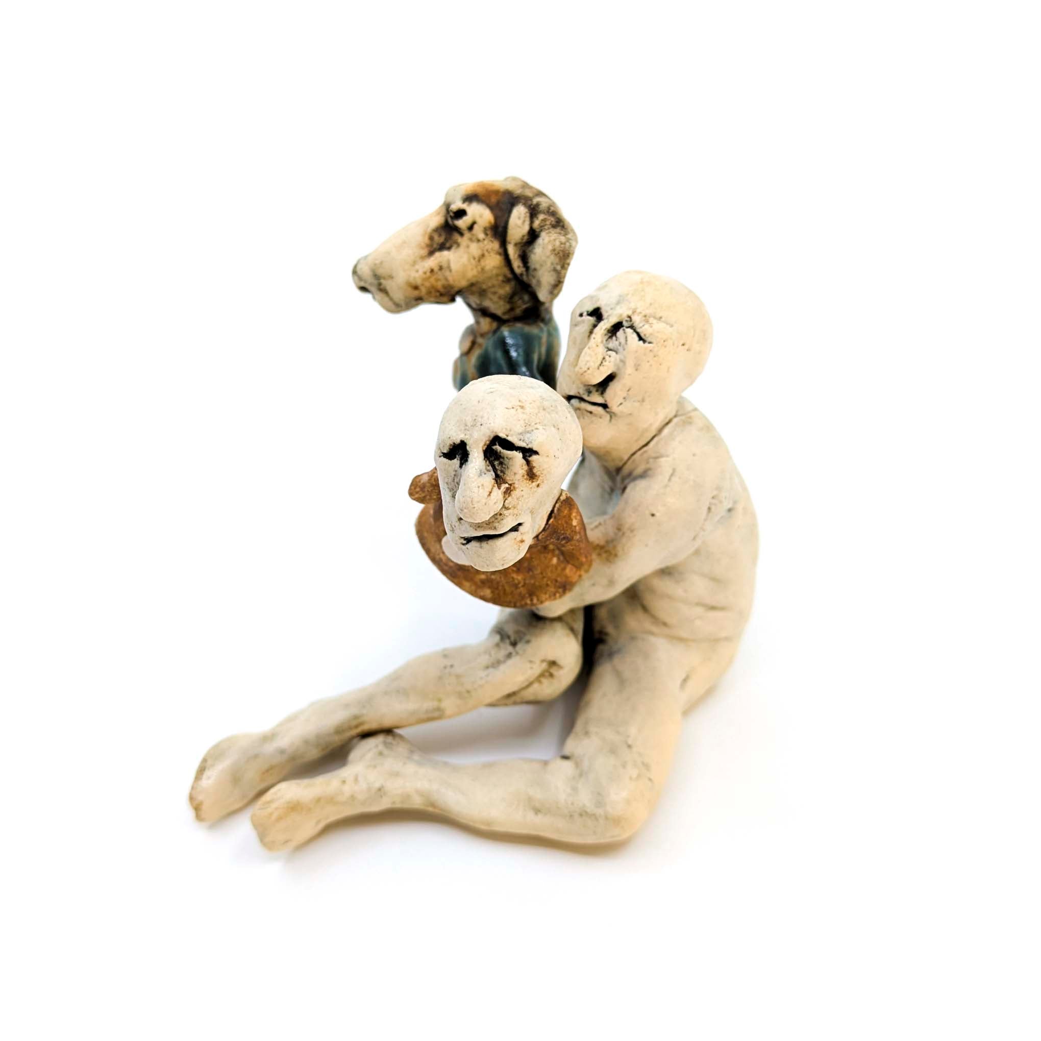 Puppet Man with Dog/Man