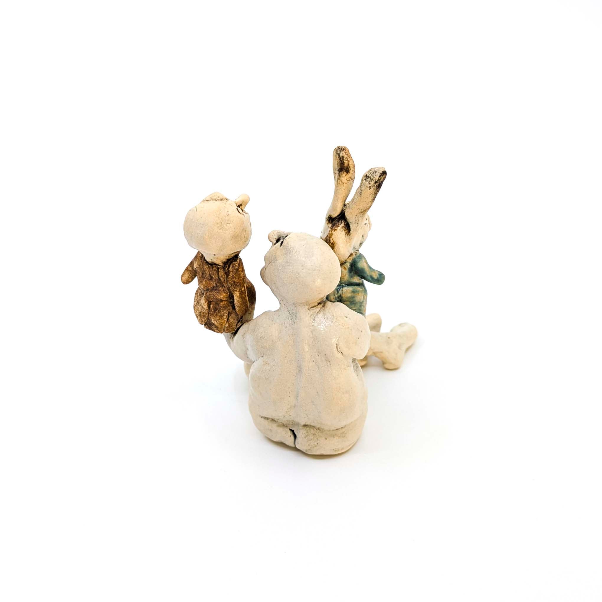 Puppet Man with Rabbit/Man