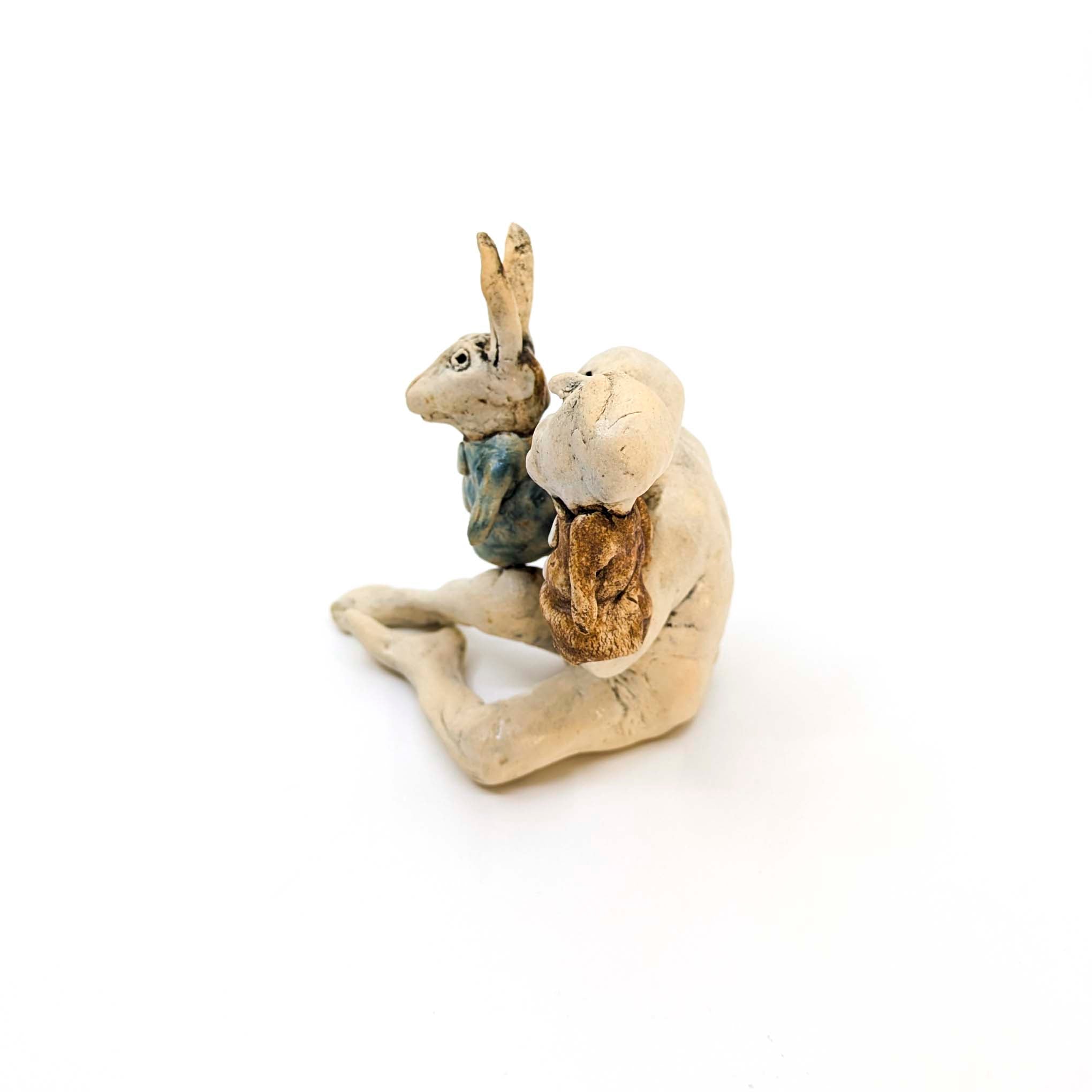 Puppet Man with Rabbit/Man