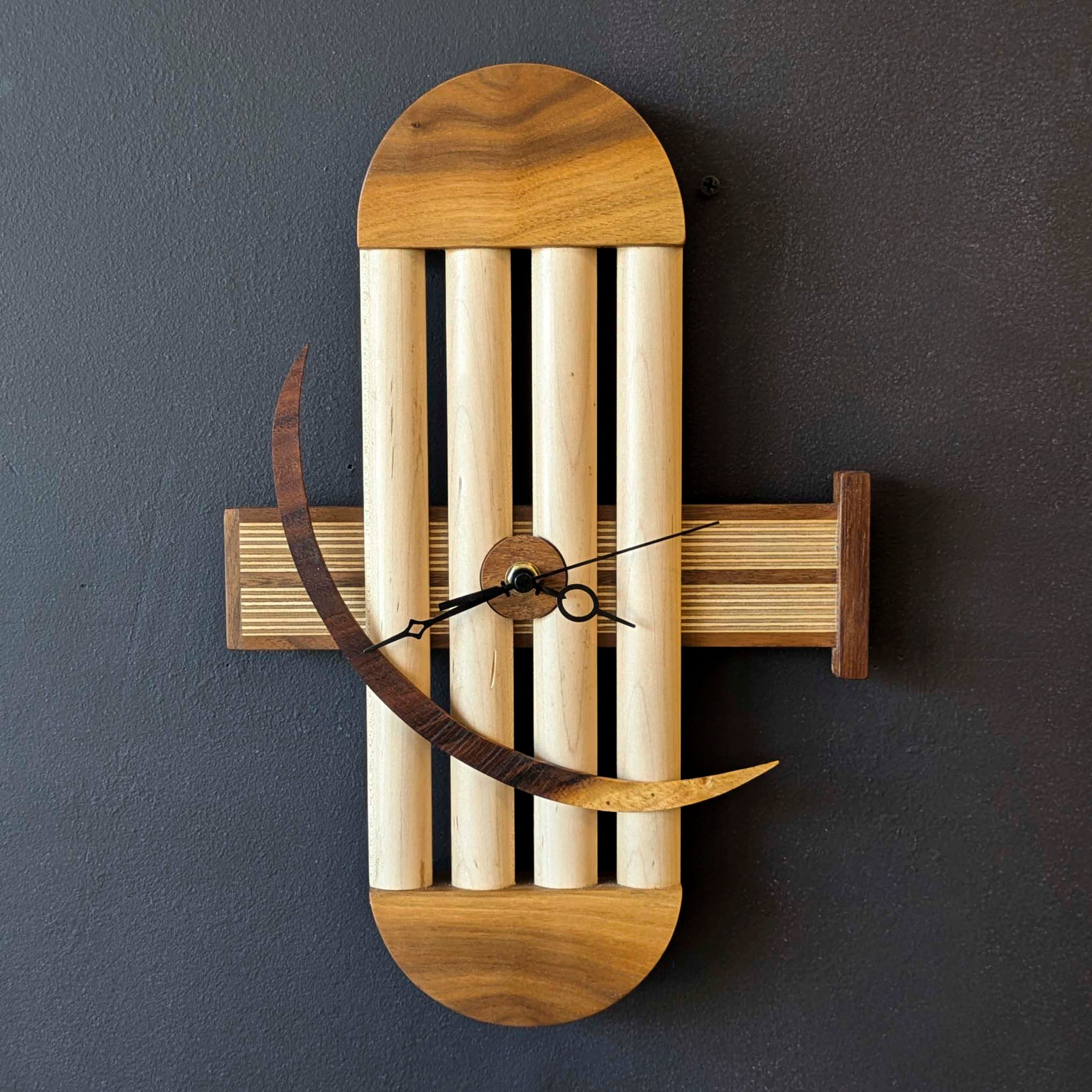 Crescent Moon Clock