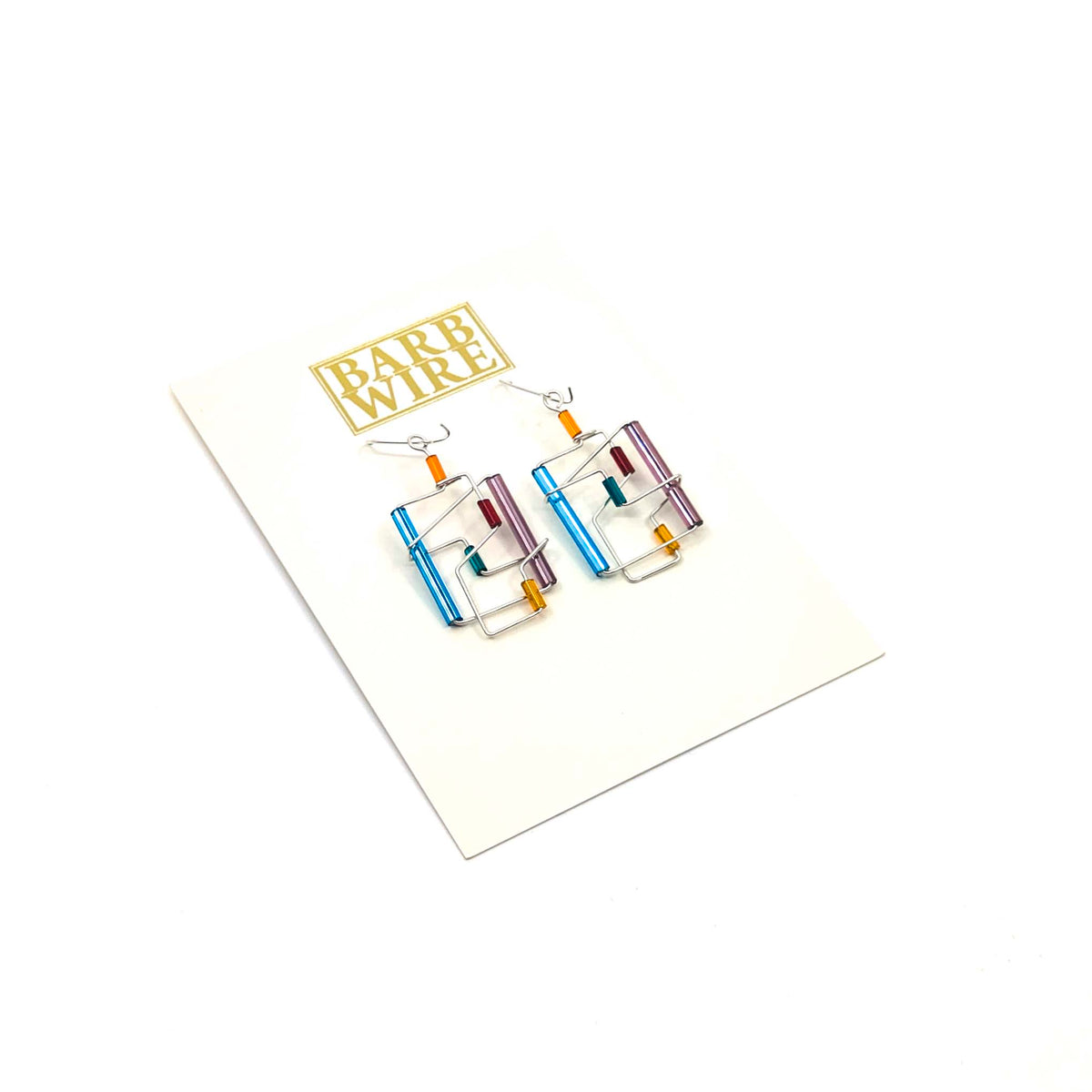 Barb-Wire Original Earrings 07: Sterling Silver