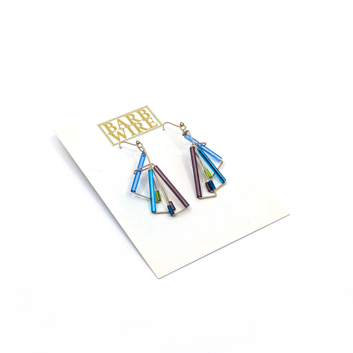 Barb-Wire Original Earrings 17: Gold Filled