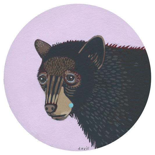 Bear in Circle- Print