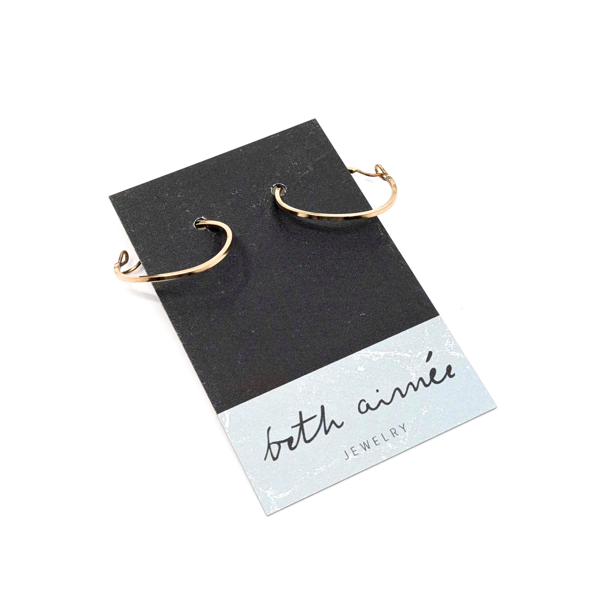 Square Wire Hoops