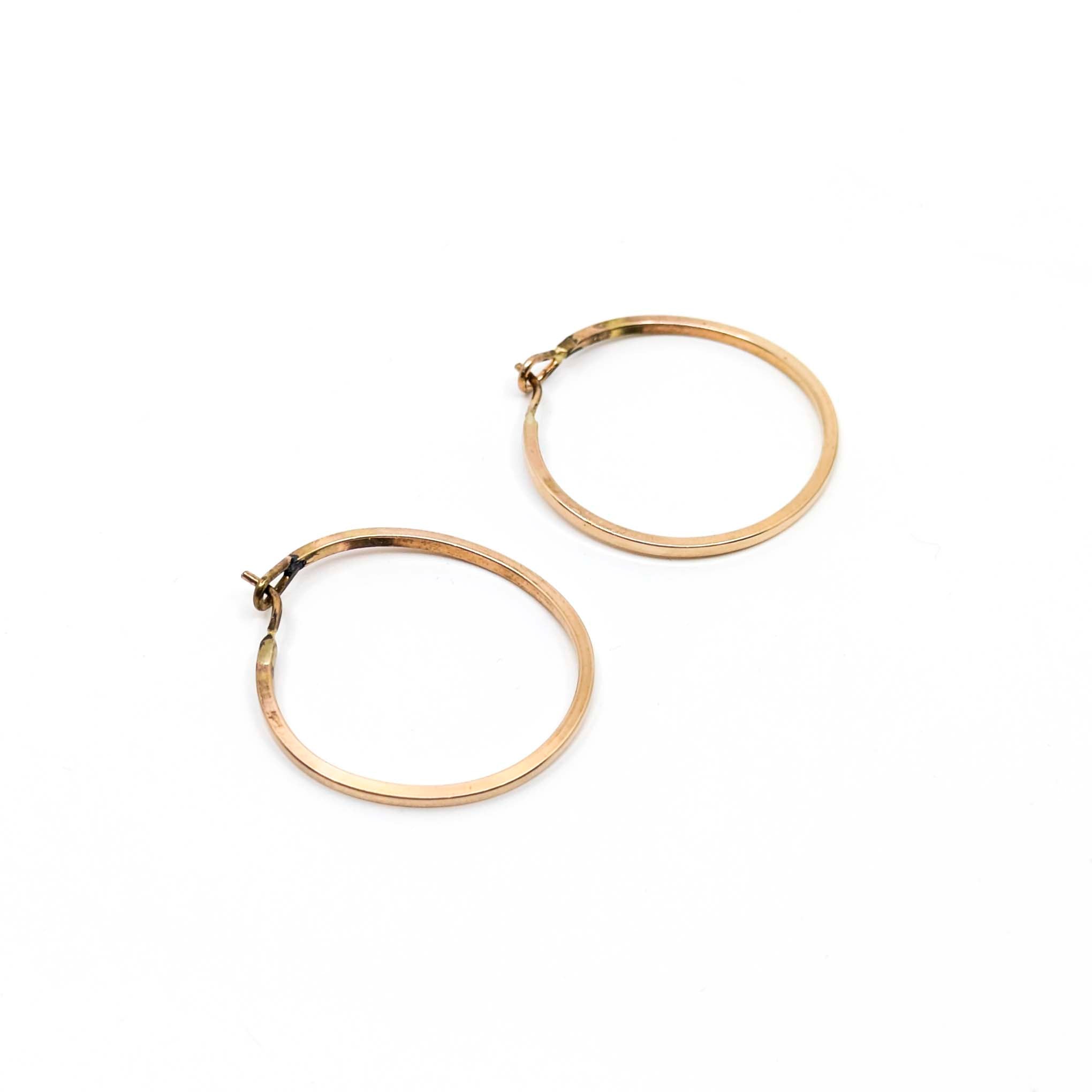 Square Wire Hoops