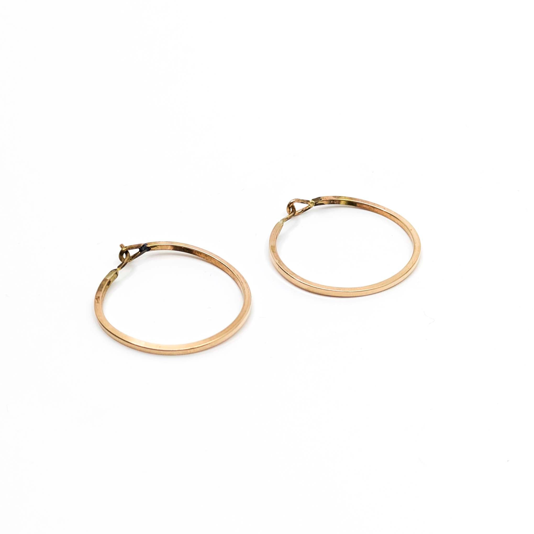 Square Wire Hoops