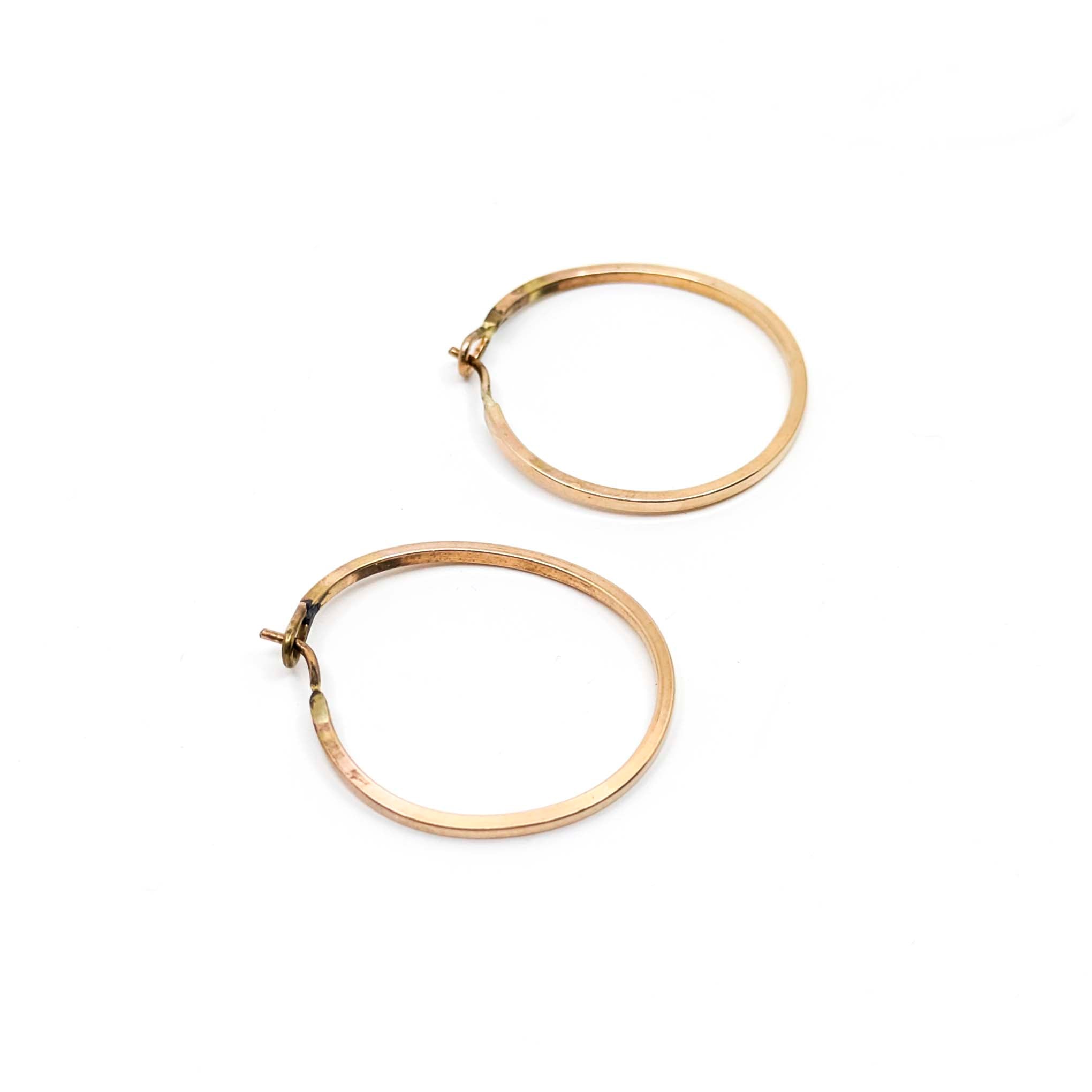 Square Wire Hoops