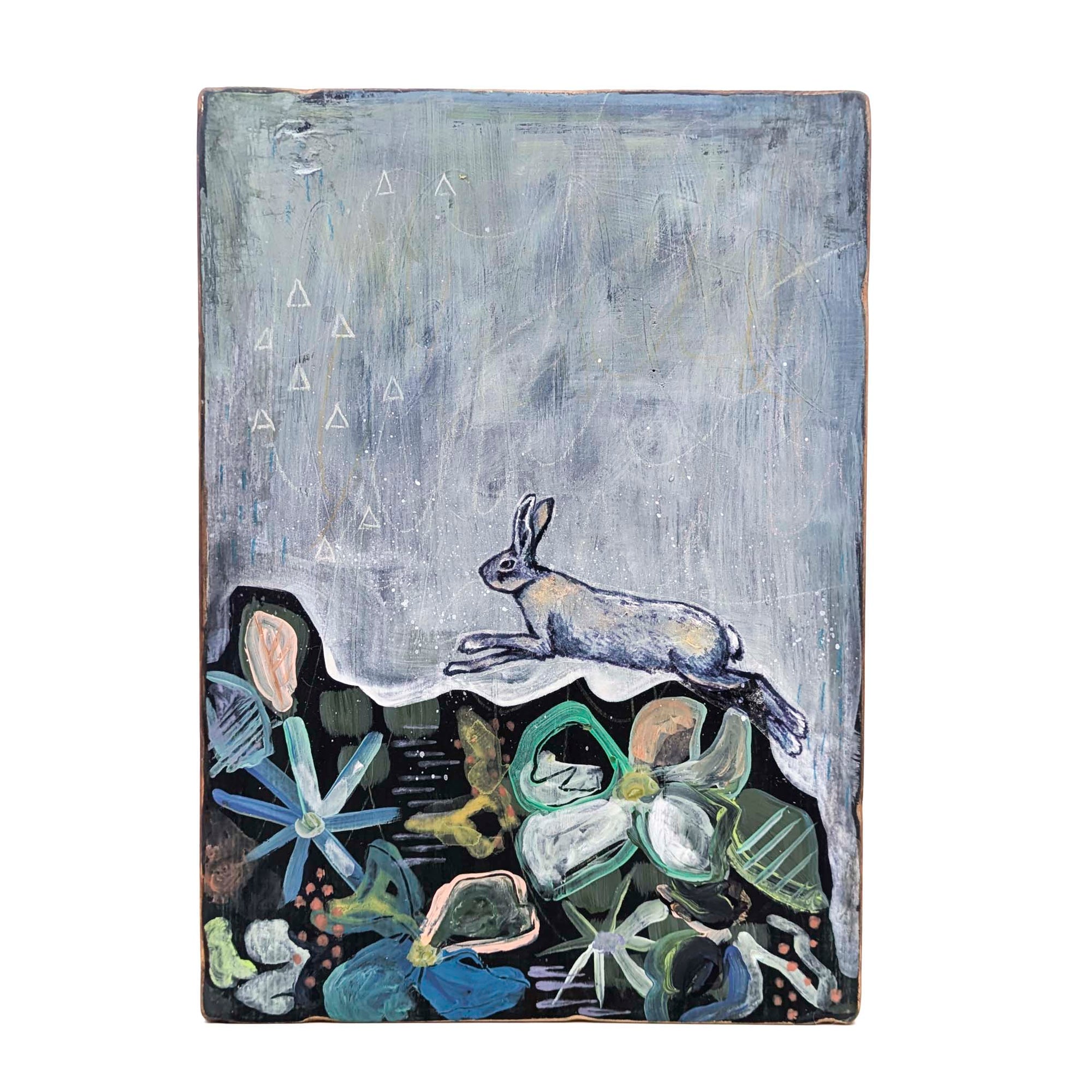 Flowers and Hare