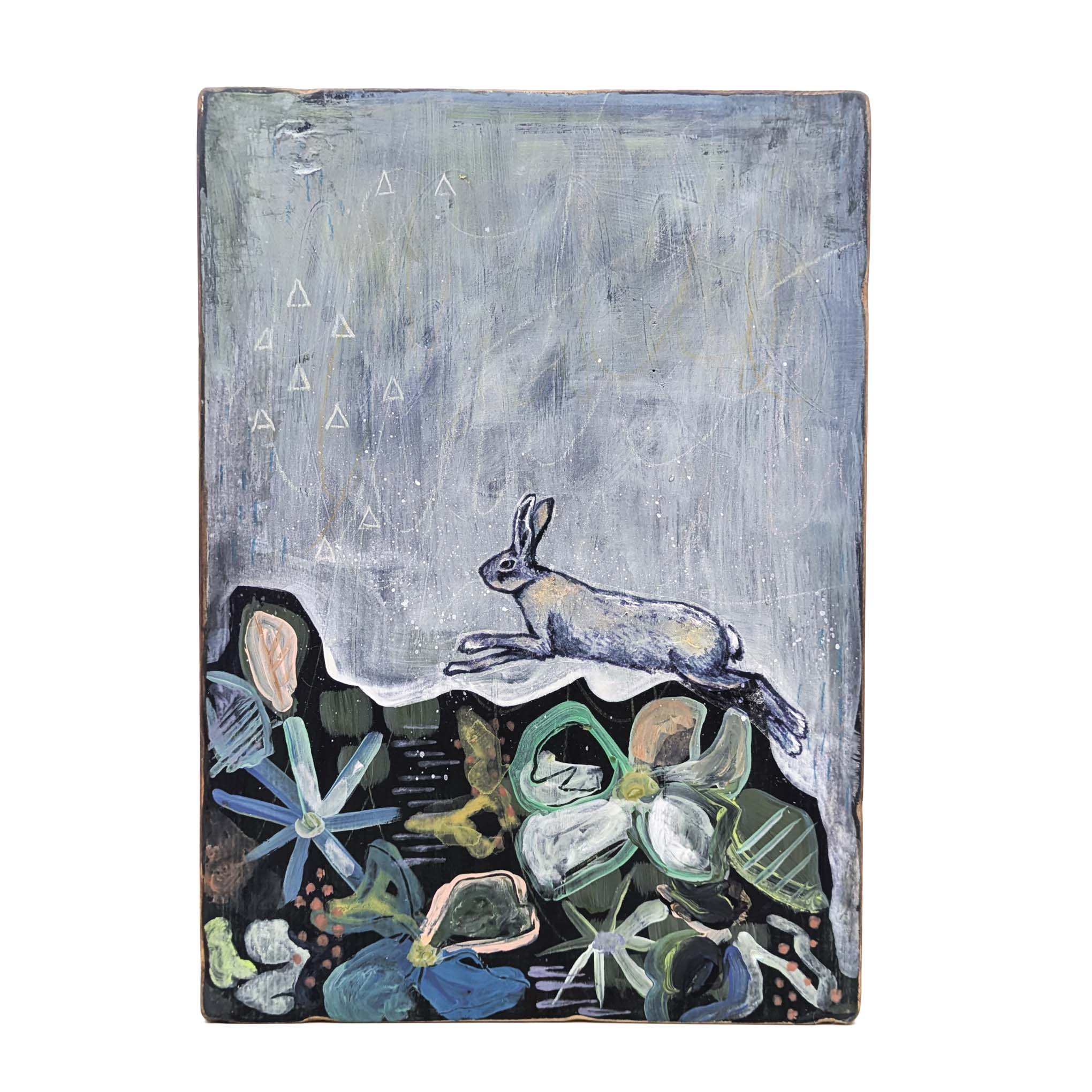 Flowers and Hare