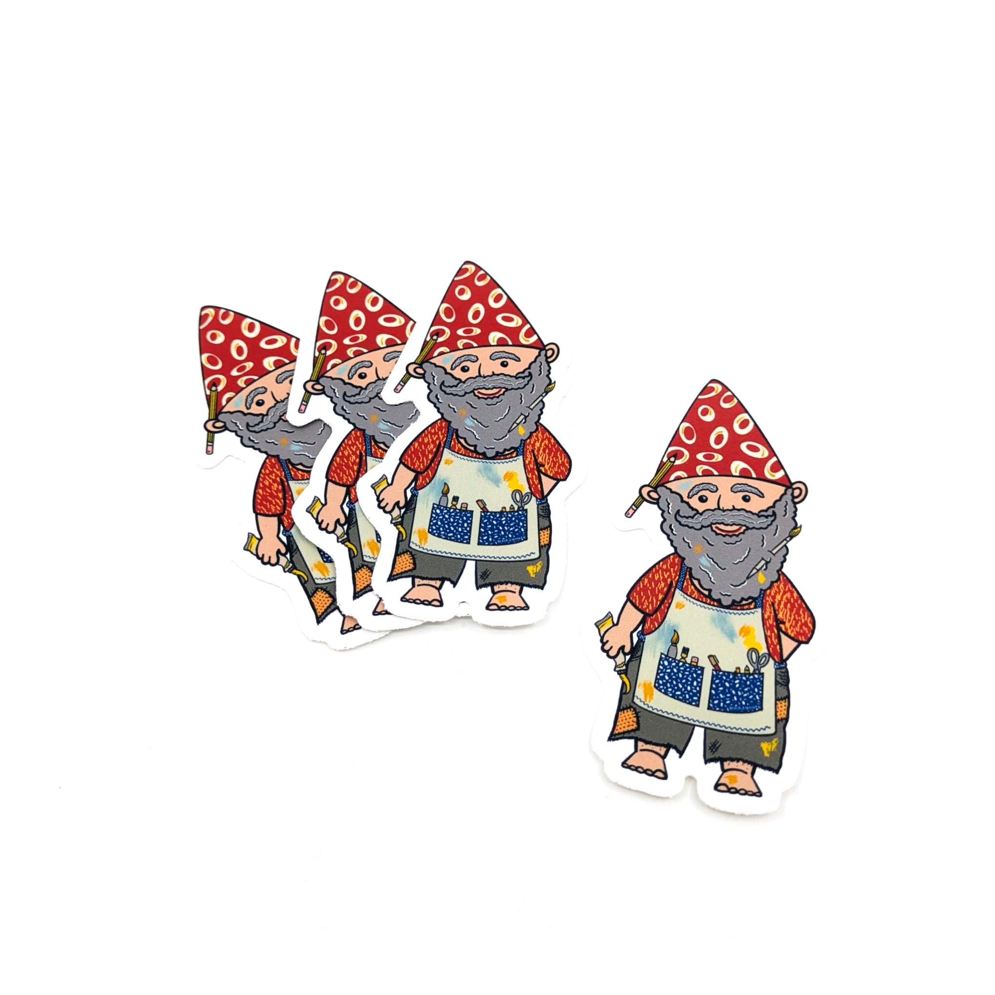 Artist Gnome- Sticker