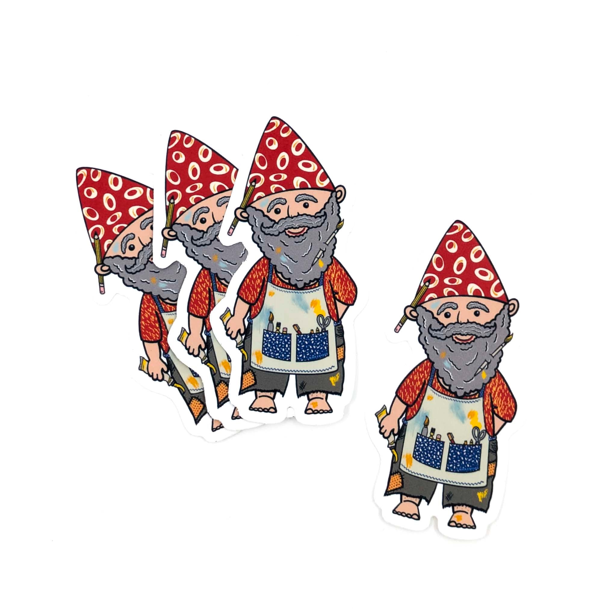Artist Gnome- Sticker