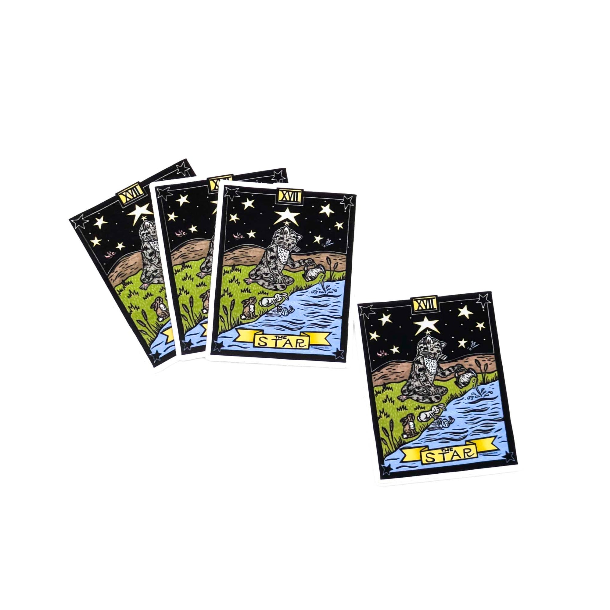 The Star Tarot Card- Sticker
