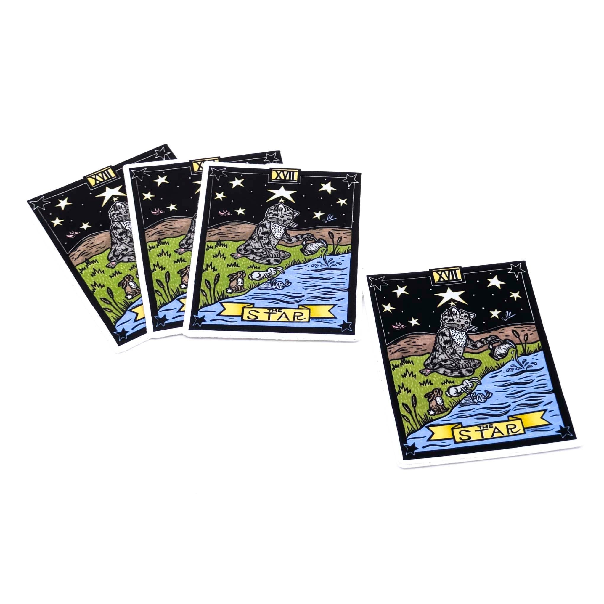 The Star Tarot Card- Sticker