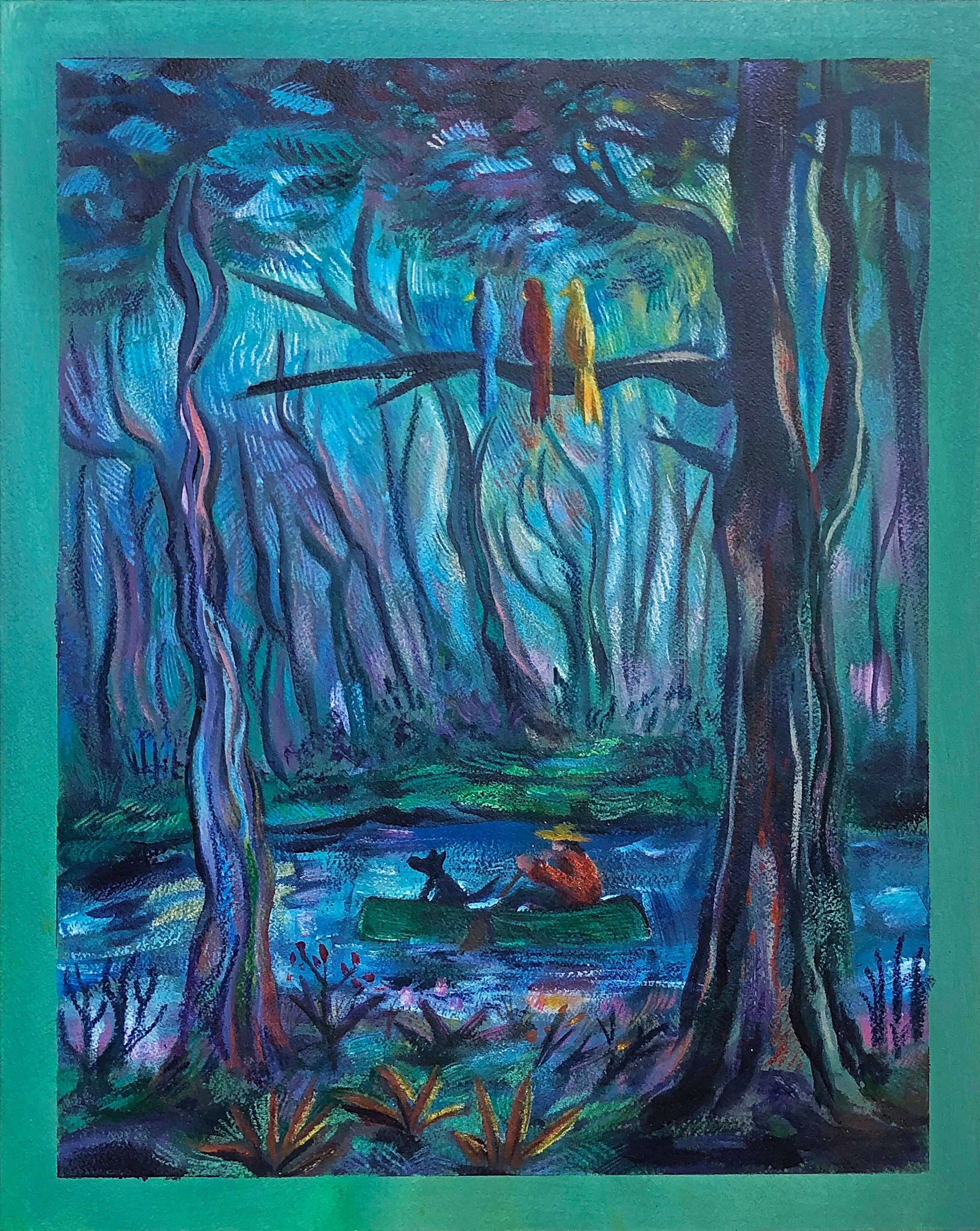 Bird Song- Original Drawing