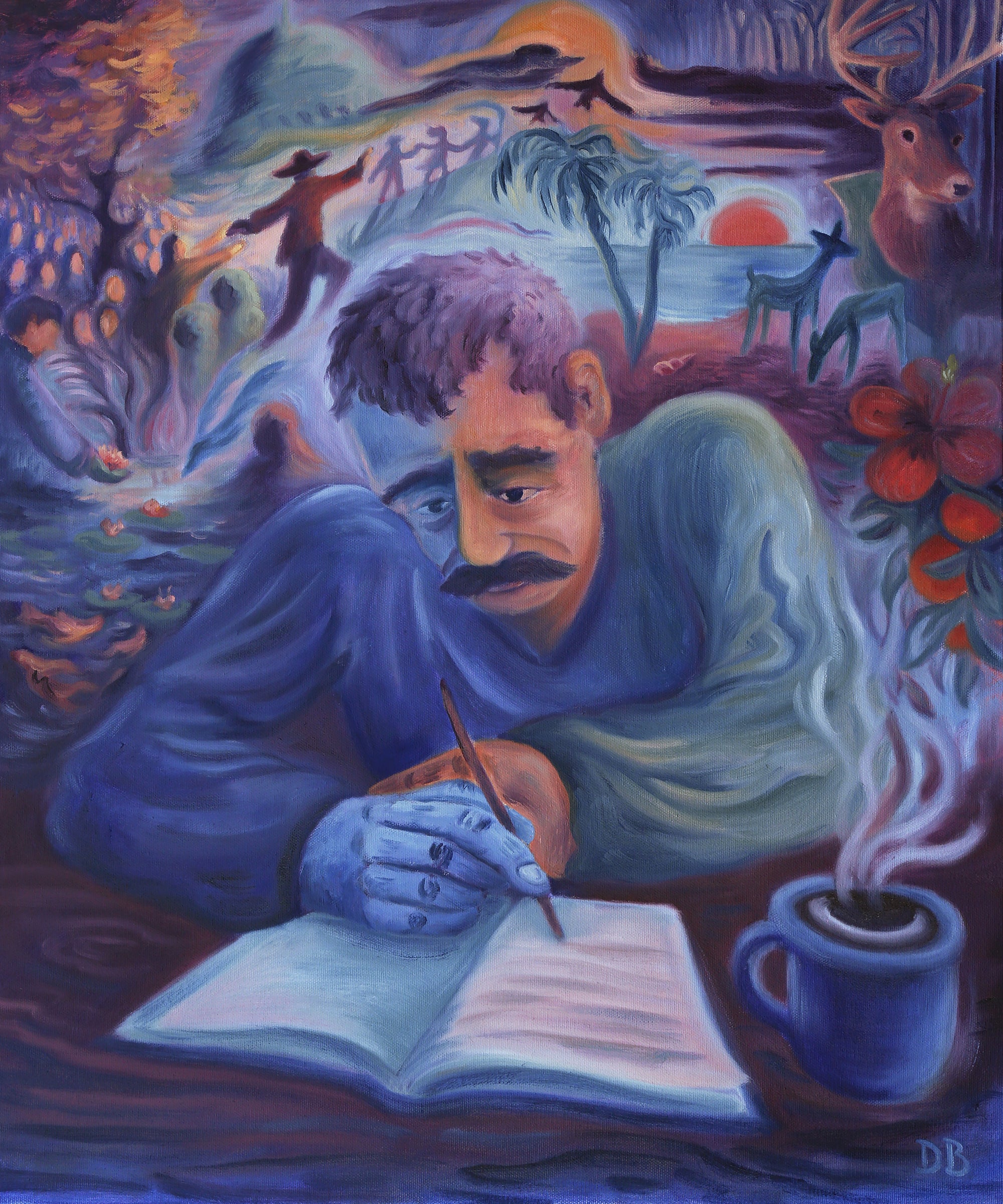 Dream Journal- Original Painting