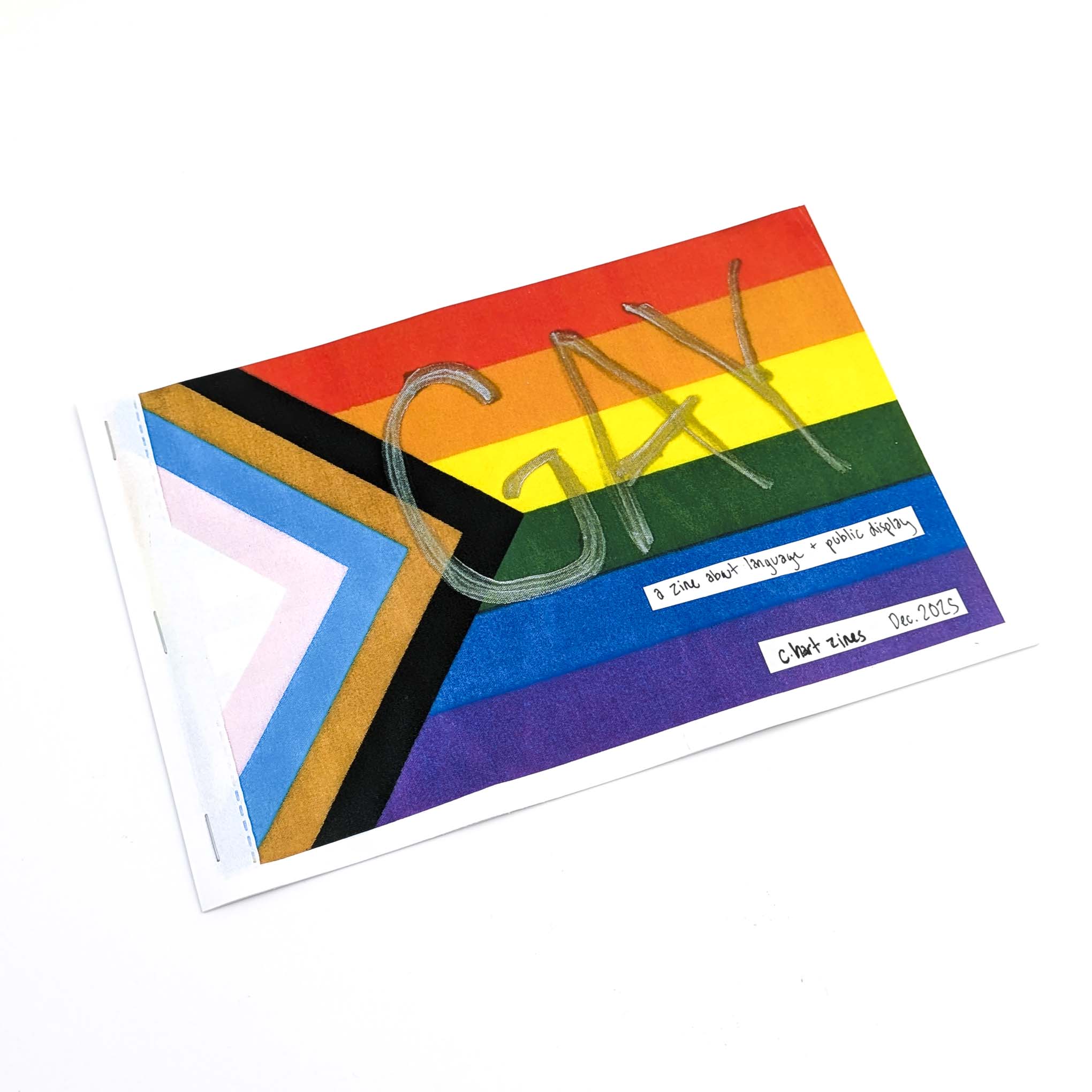 Gay- A Zine about Language & Public Display