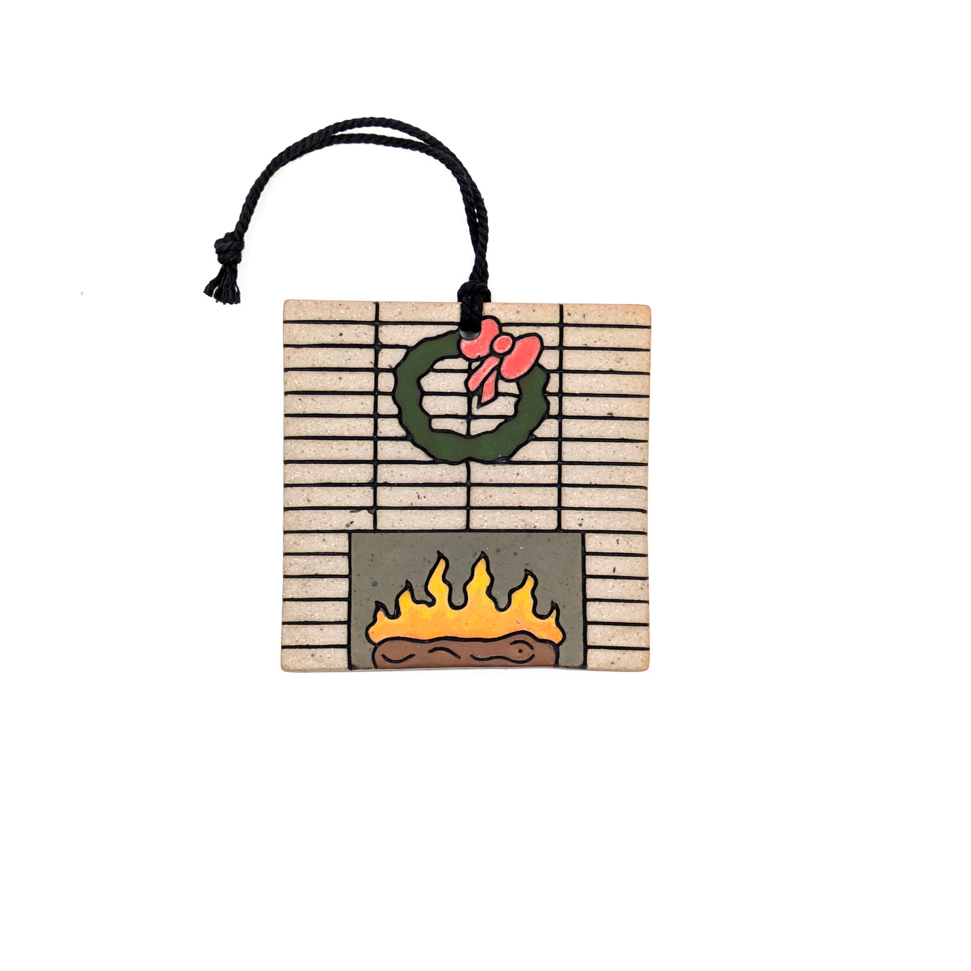 MCM Fireplace- Ornament