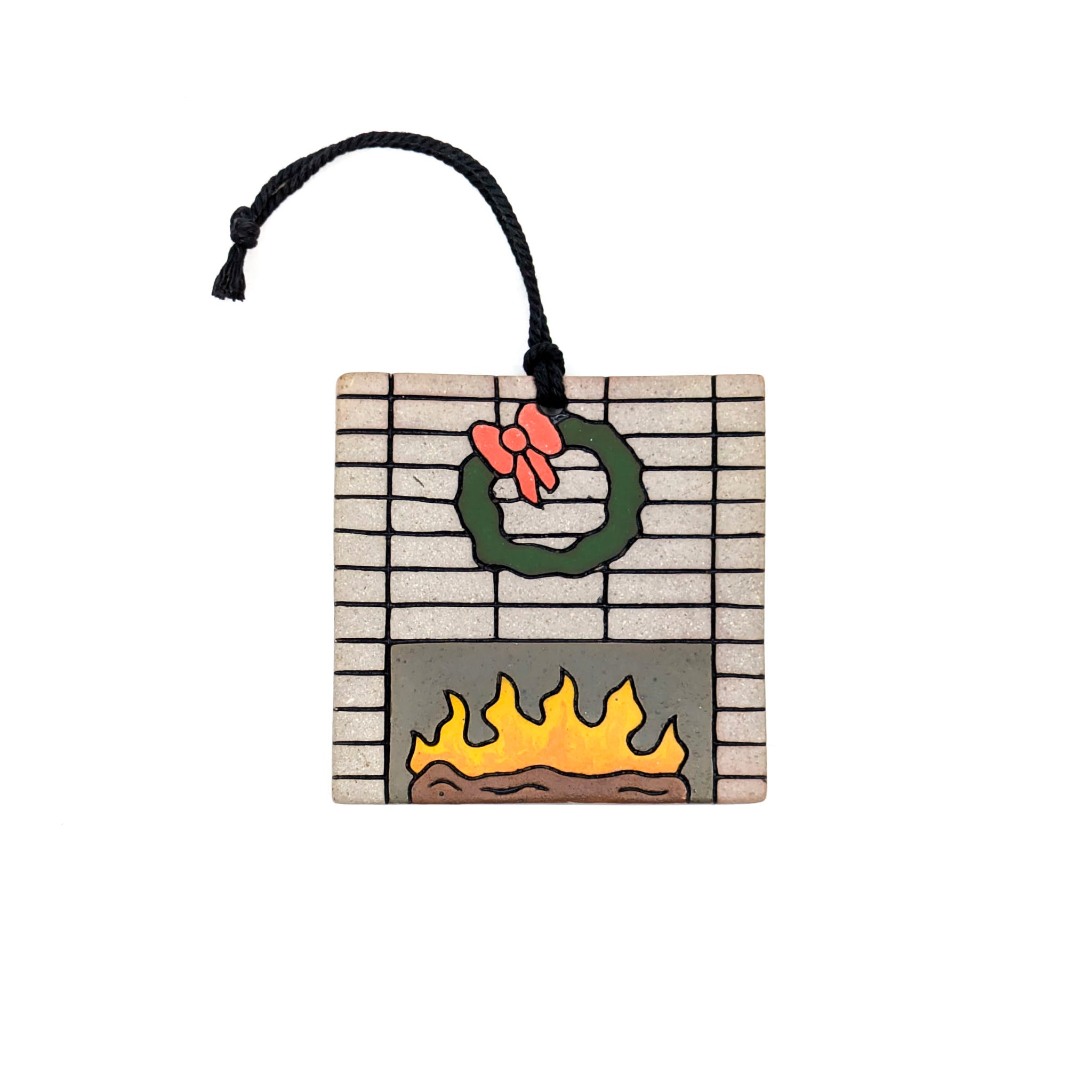 MCM Fireplace- Ornament