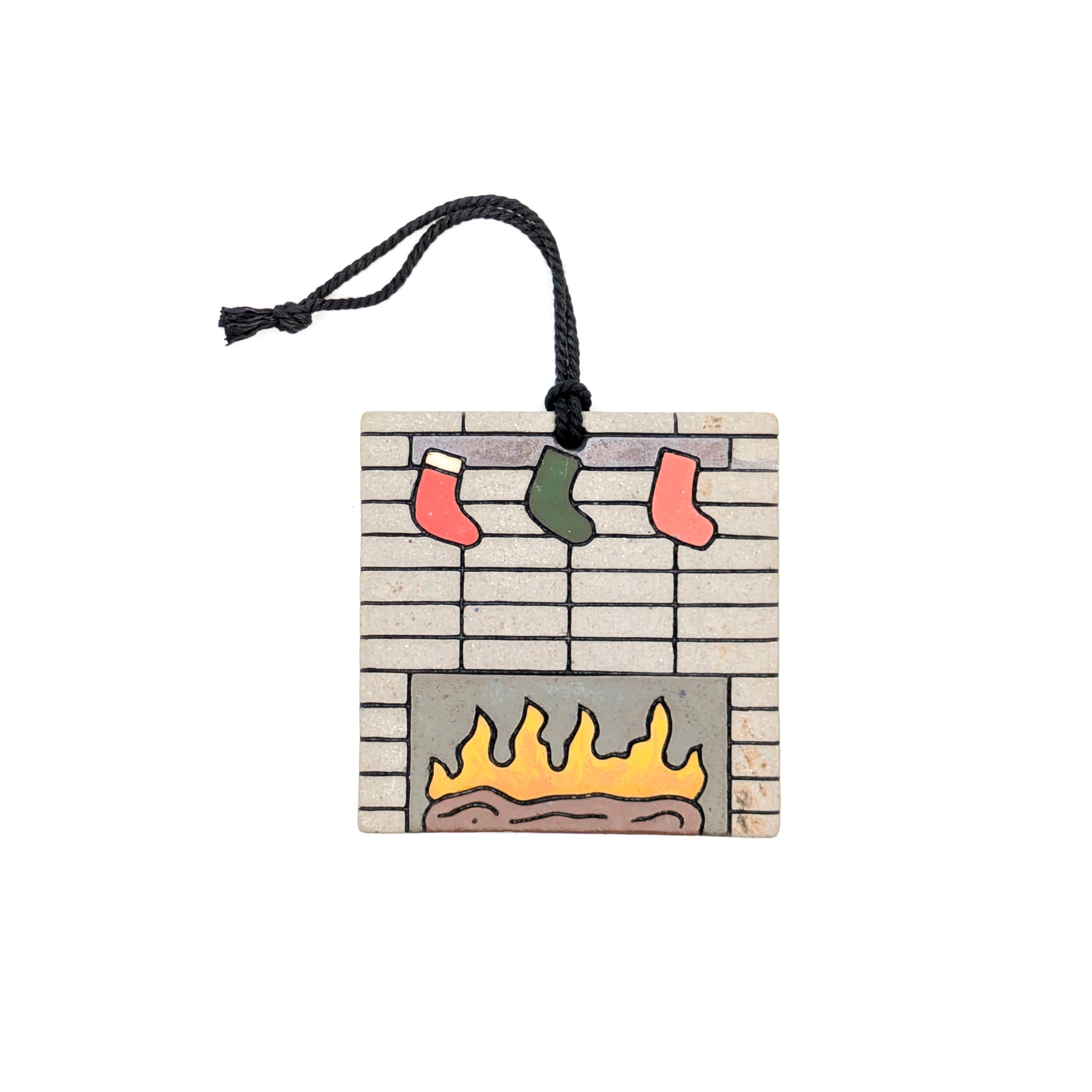 MCM Fireplace- Ornament