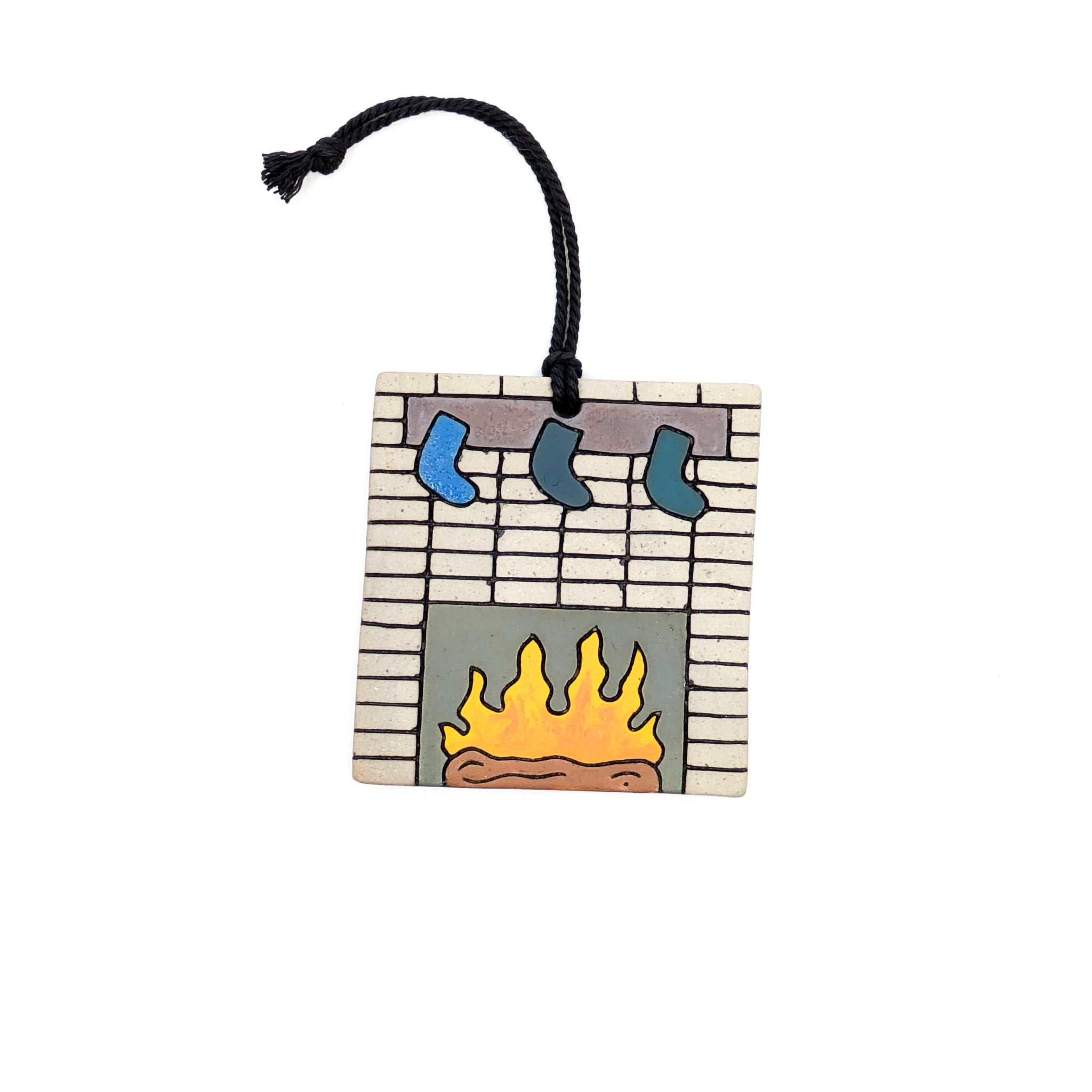 MCM Fireplace- Ornament