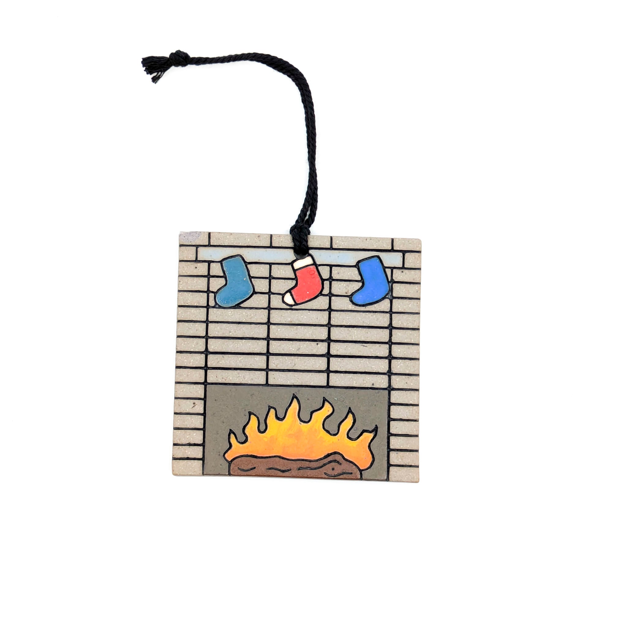 MCM Fireplace- Ornament