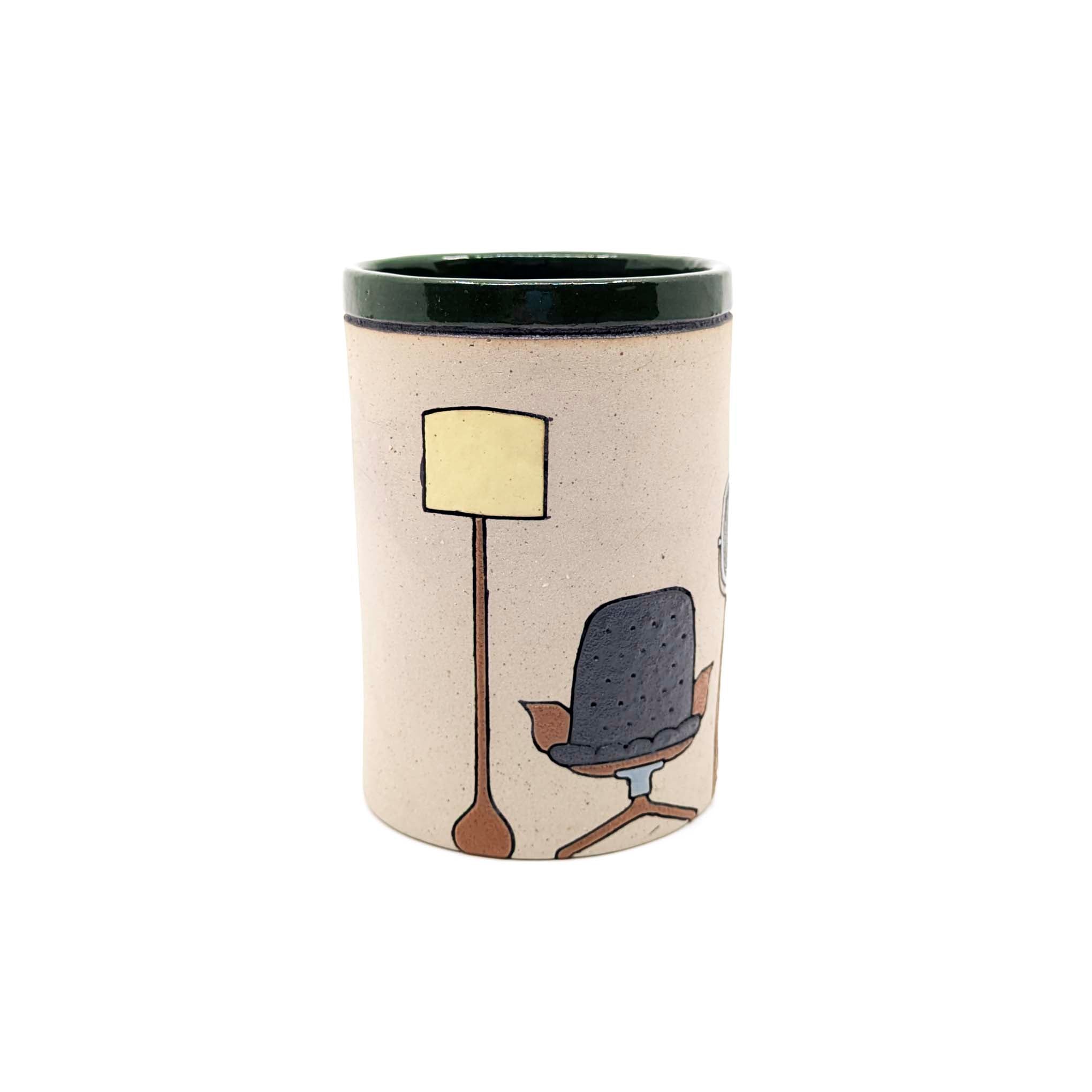 Mid Century Modern Philco TV- Cup