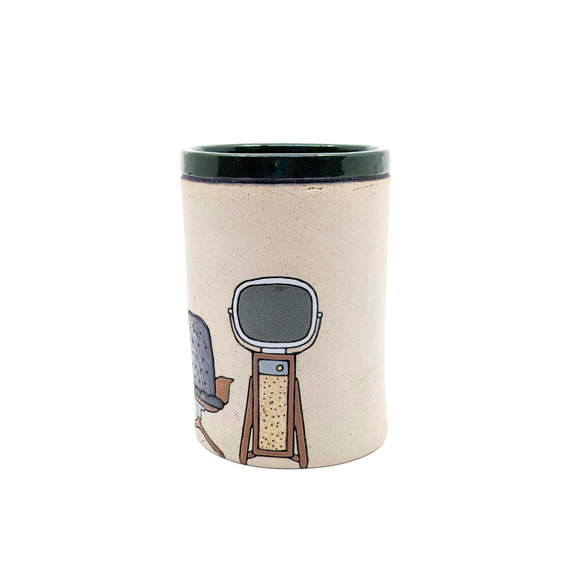 Mid Century Modern Philco TV- Cup