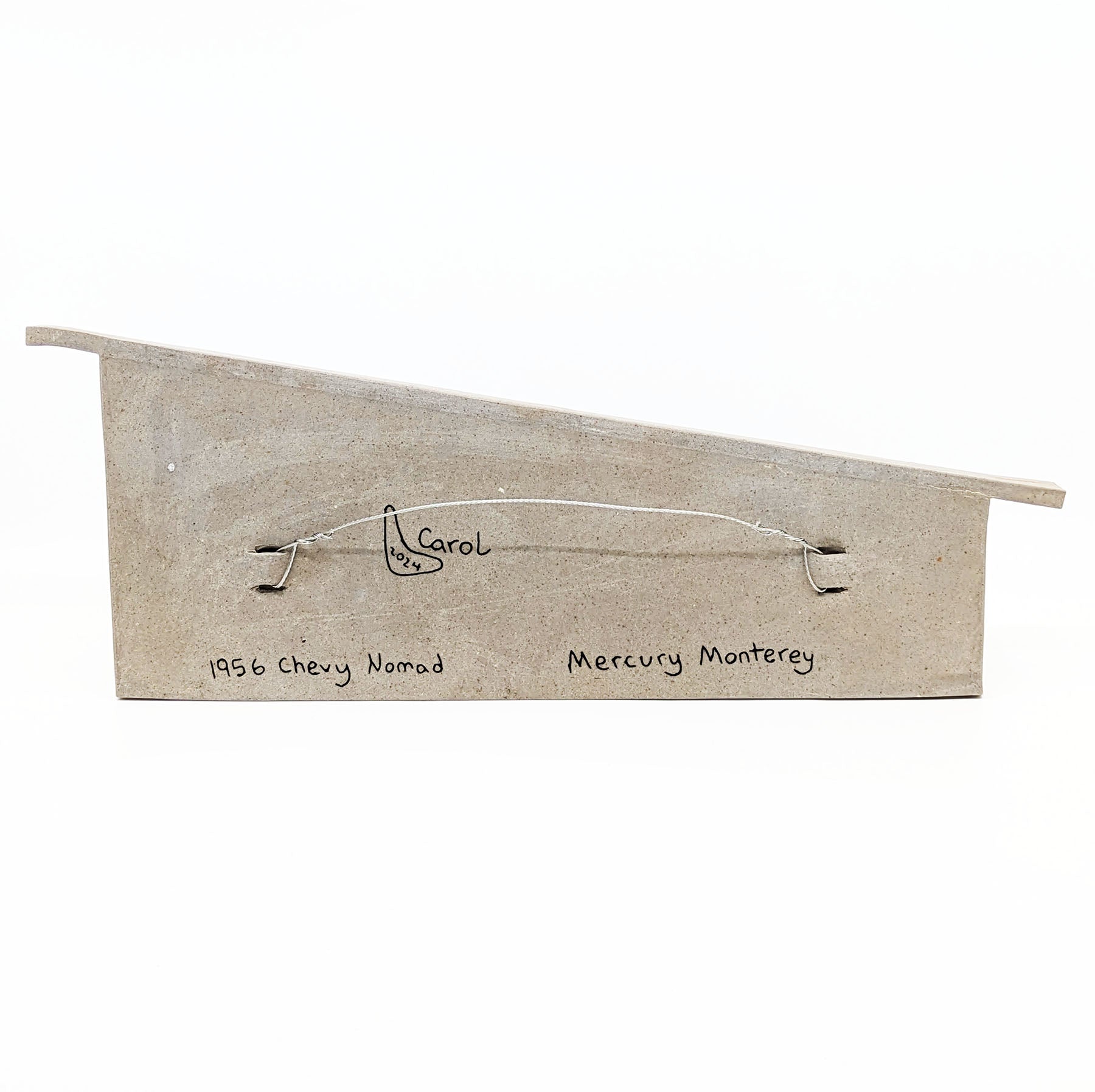 1956 Chevy Nomad & 1959 Mercury Monterey Wall Hanging