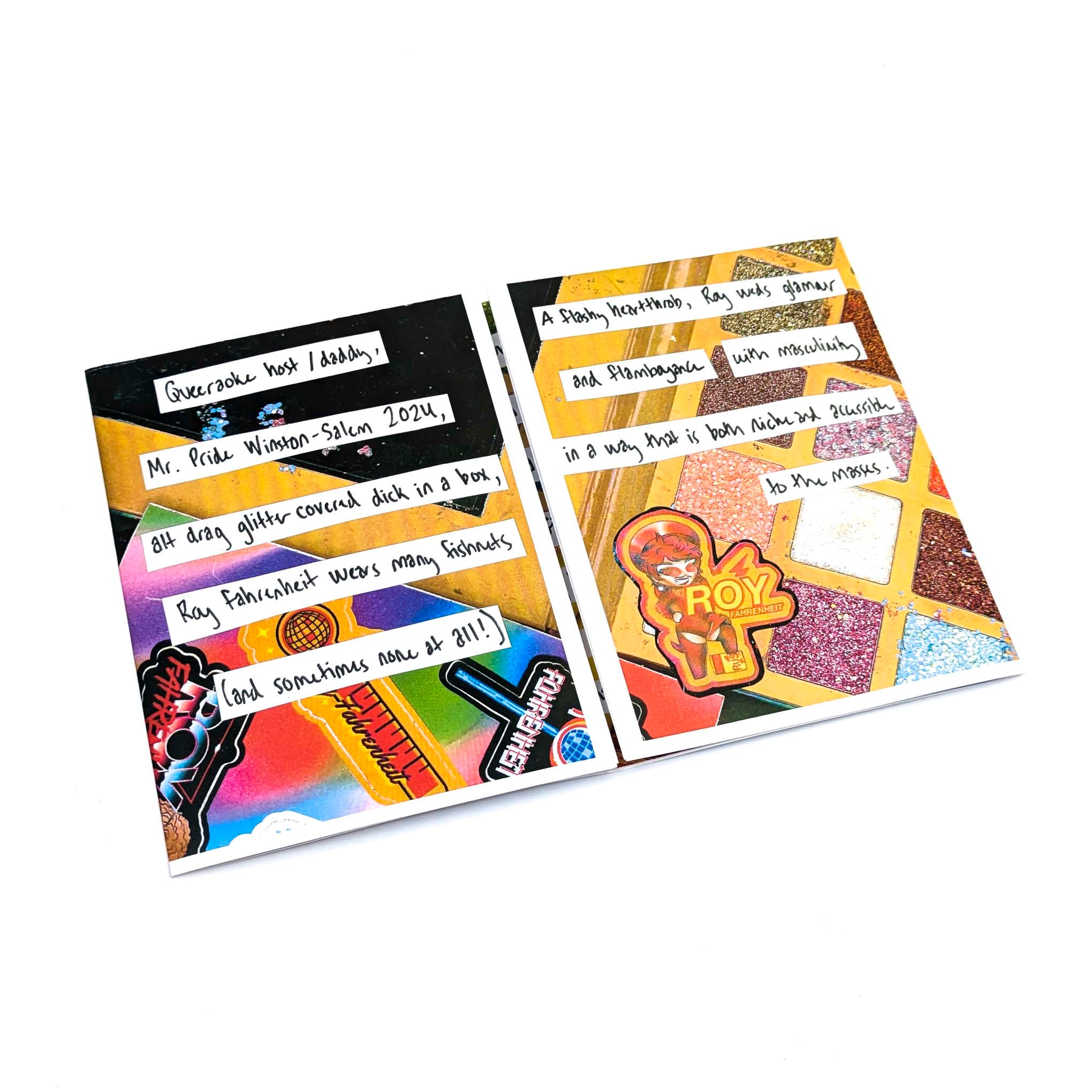 DON'T STOP ME NOW- A Fanzine about Roy Fahrenheit