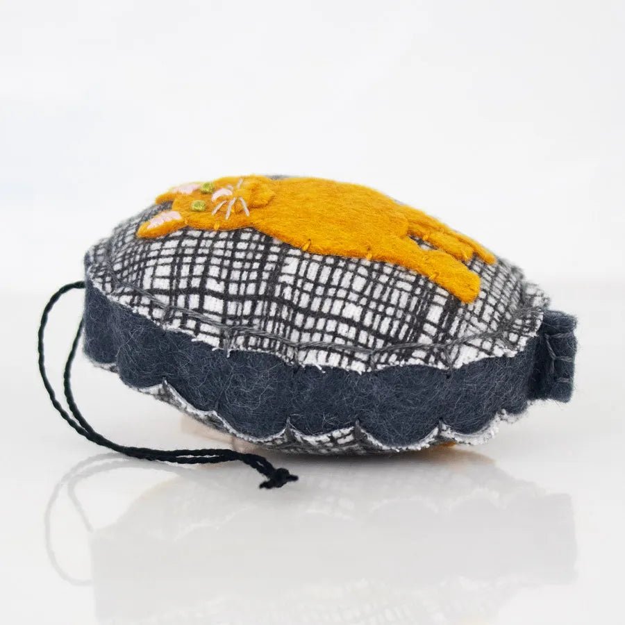 Modern as Folk - Cat Butts - Two Sided Ornament - Orange Cat - VISUAL INDEX