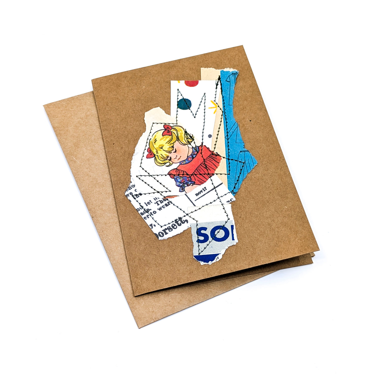 Collage Greeting Cards (9 Styles)
