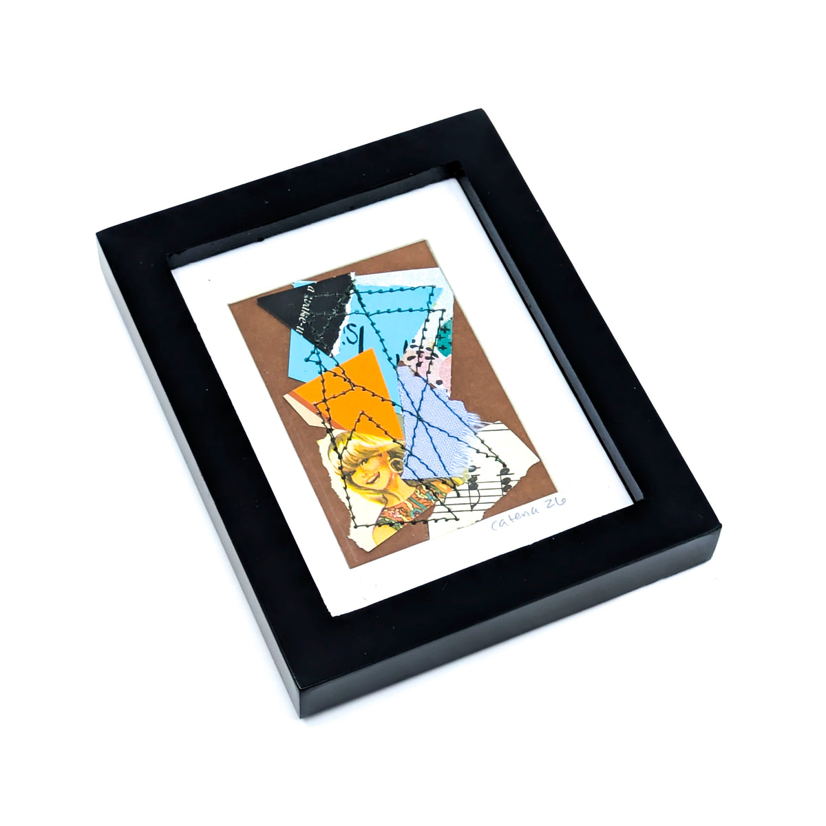 About Time- Mini Framed Original Artwork
