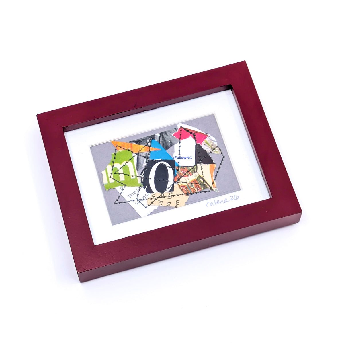 Follow Me- Mini Framed Original Artwork