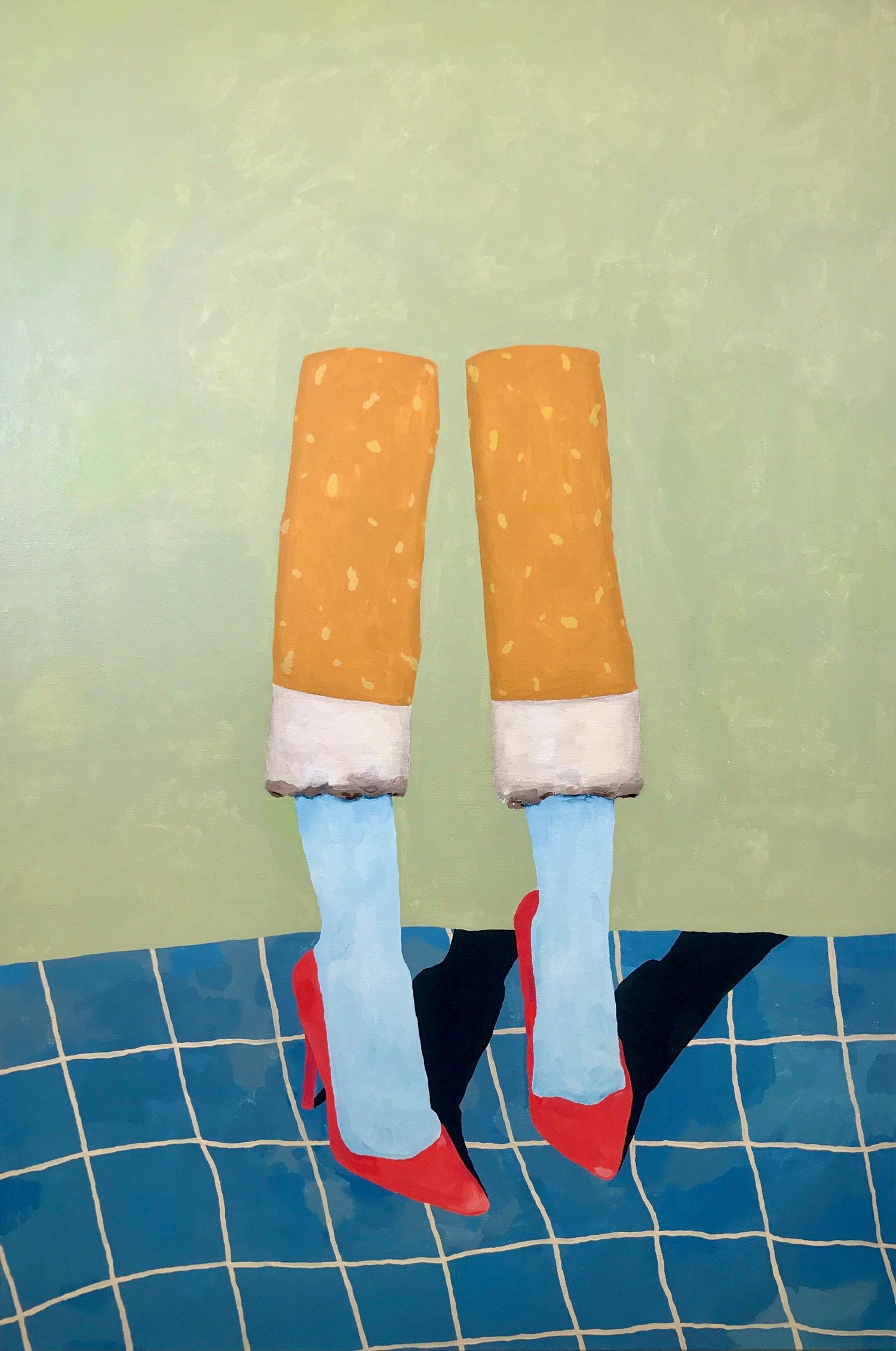 Cigarette Legs- Print