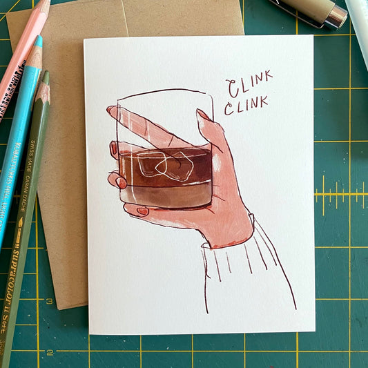 Clink Clink- Card