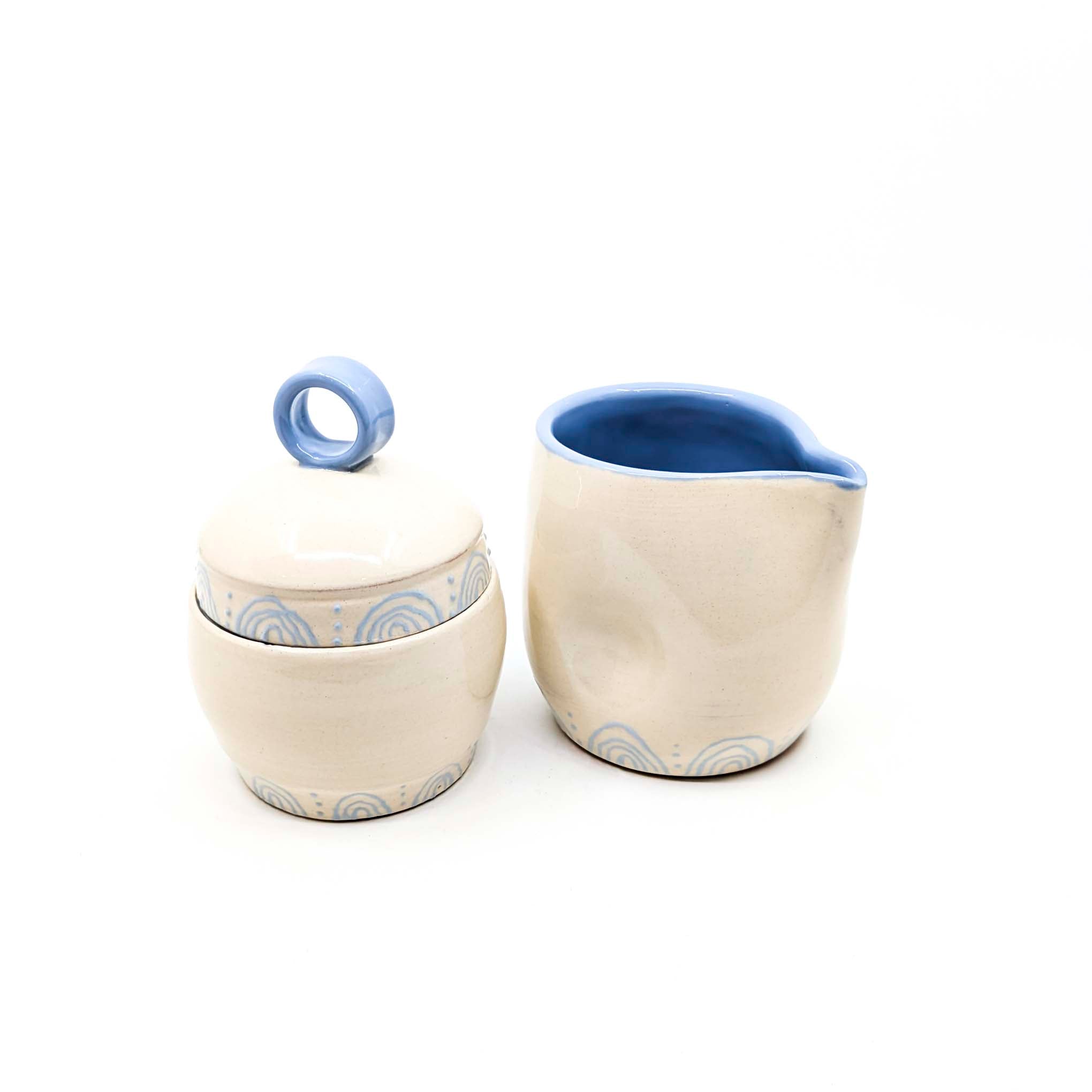 Sugar Bowl & Creamer Set 2