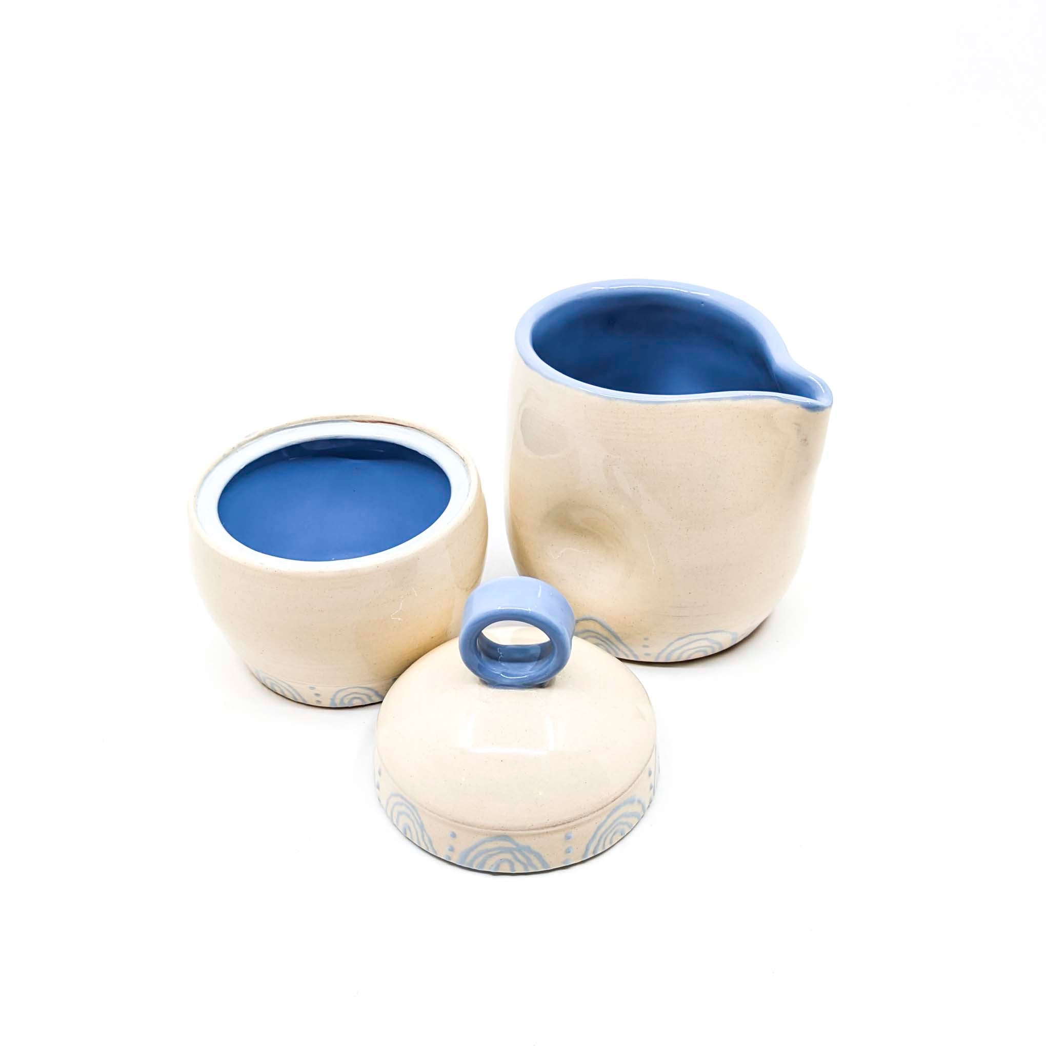 Sugar Bowl & Creamer Set 2