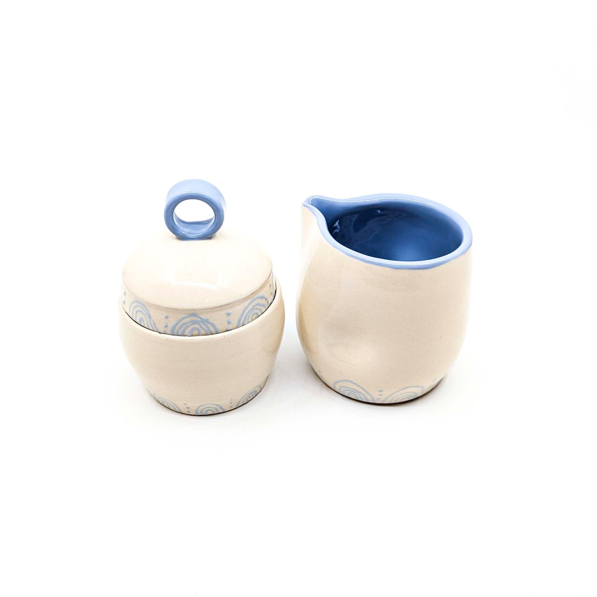 Sugar Bowl & Creamer Set 2
