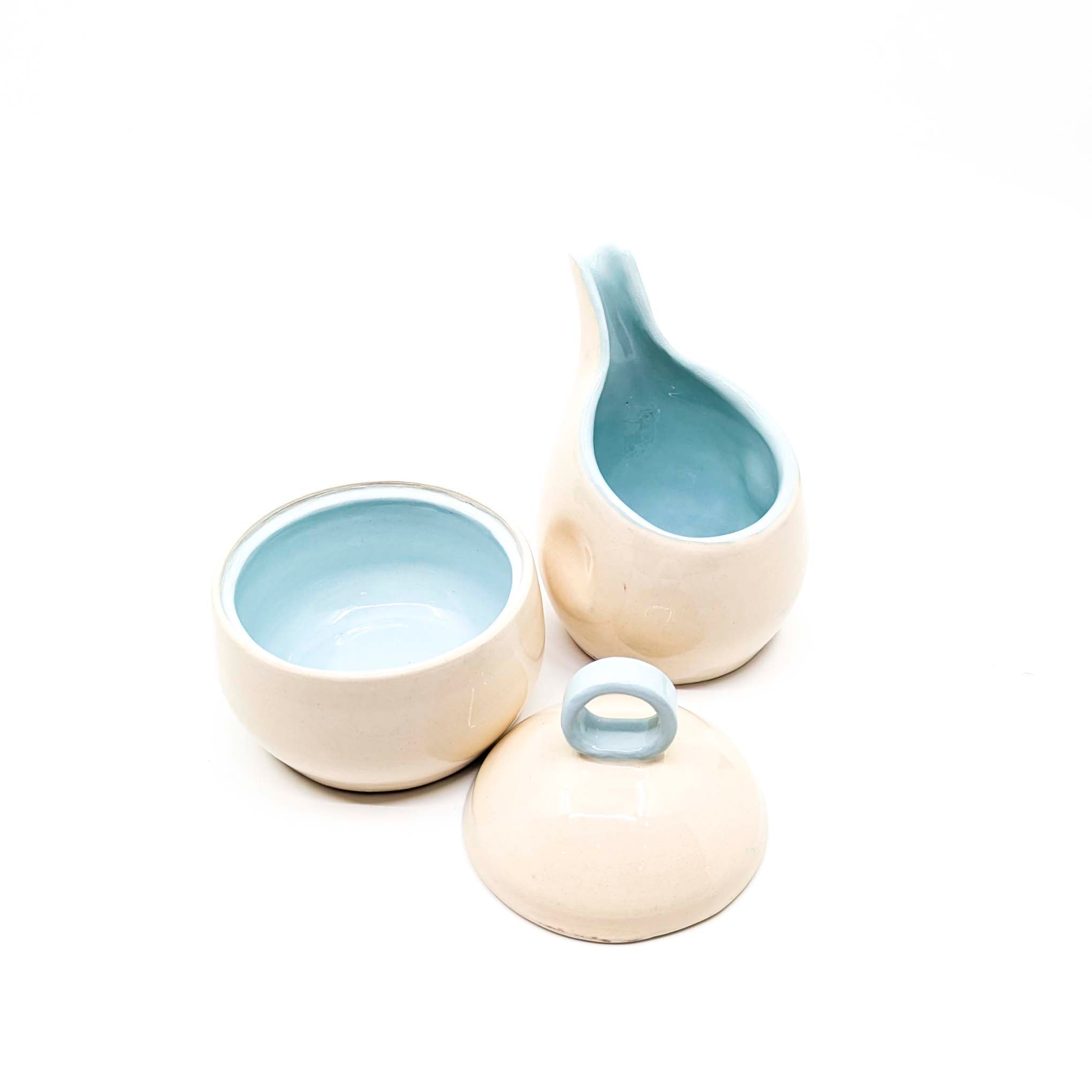 Sugar Bowl & Creamer Set 1
