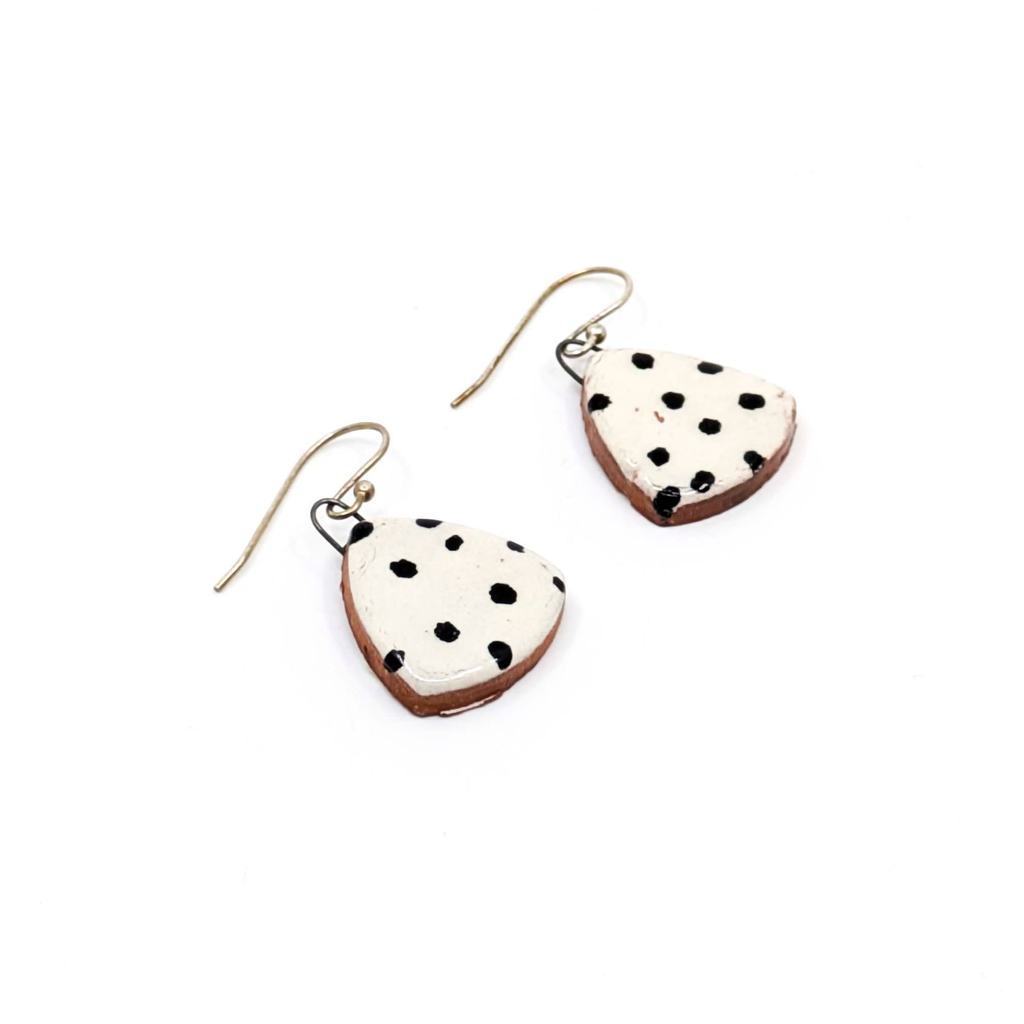 Teardrop Dot Earrings