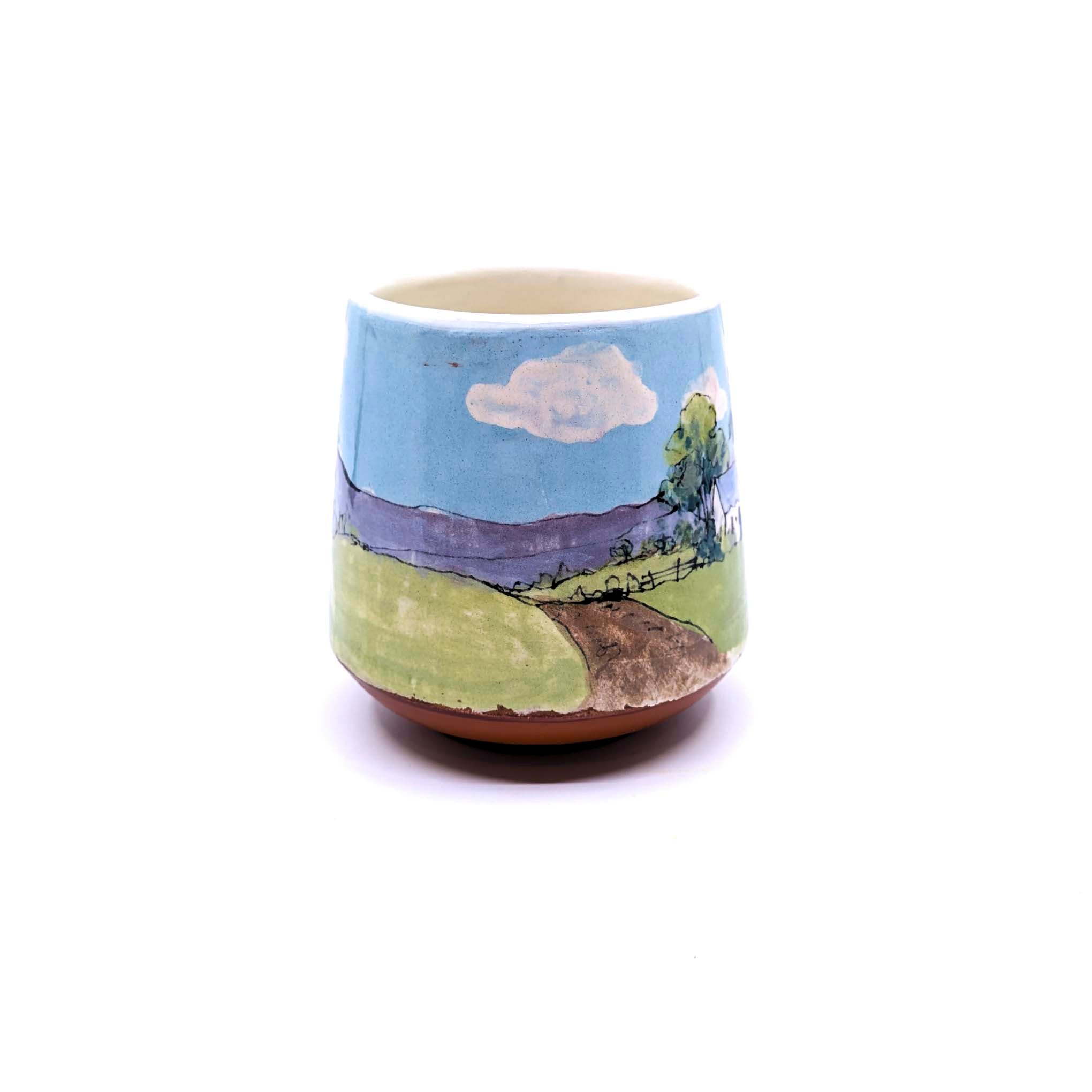 English Cottage in Countryside Mug 2