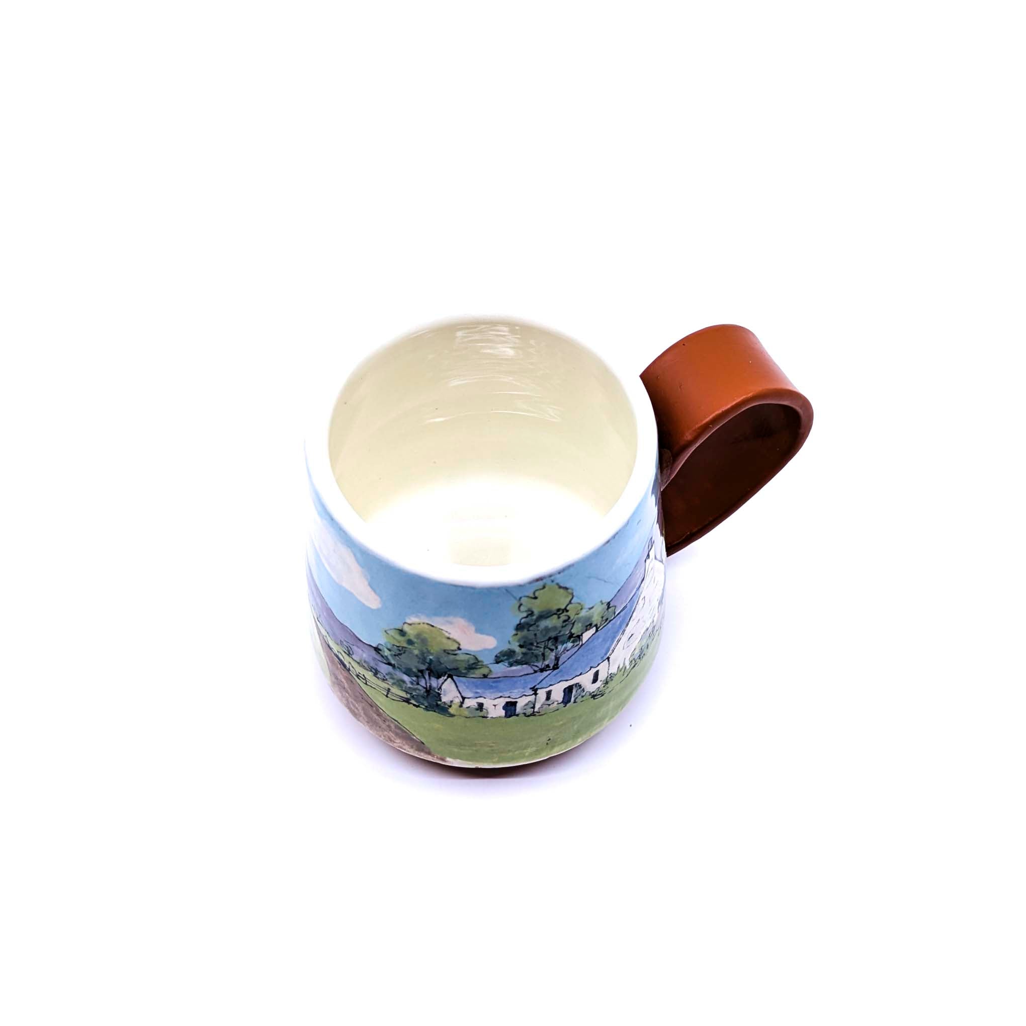 English Cottage in Countryside Mug 2
