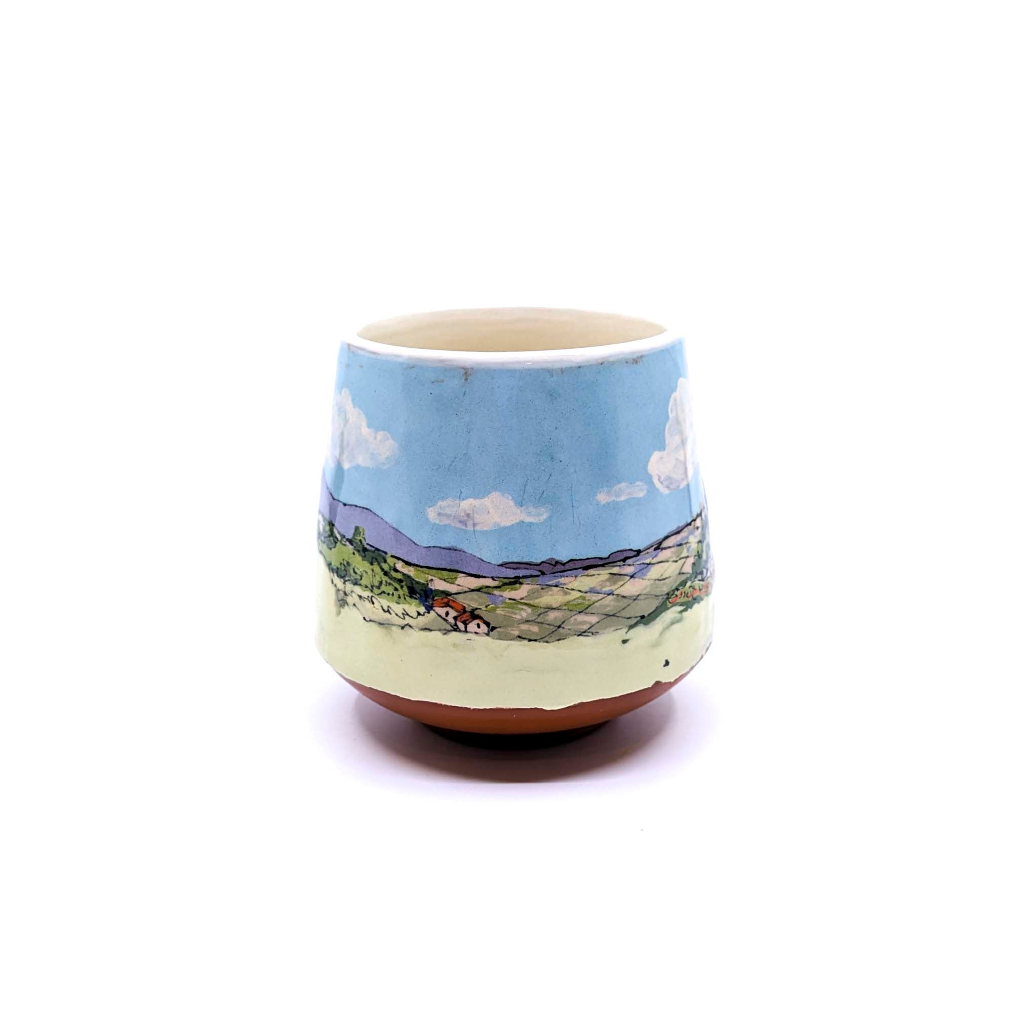 English Cottage in Countryside Mug 3