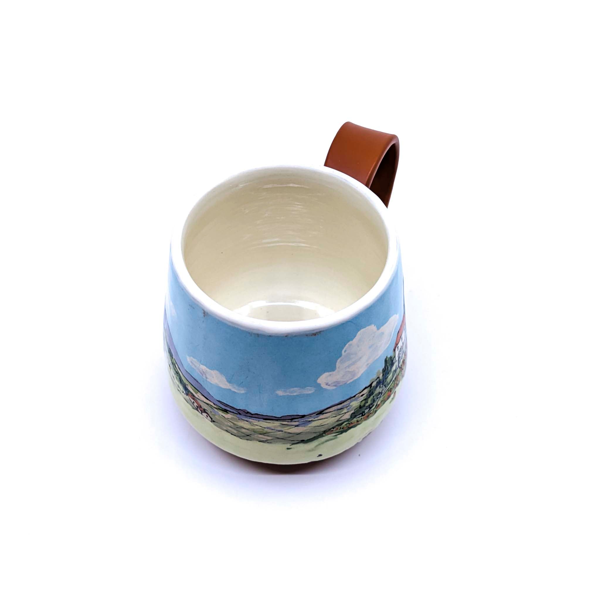English Cottage in Countryside Mug 3