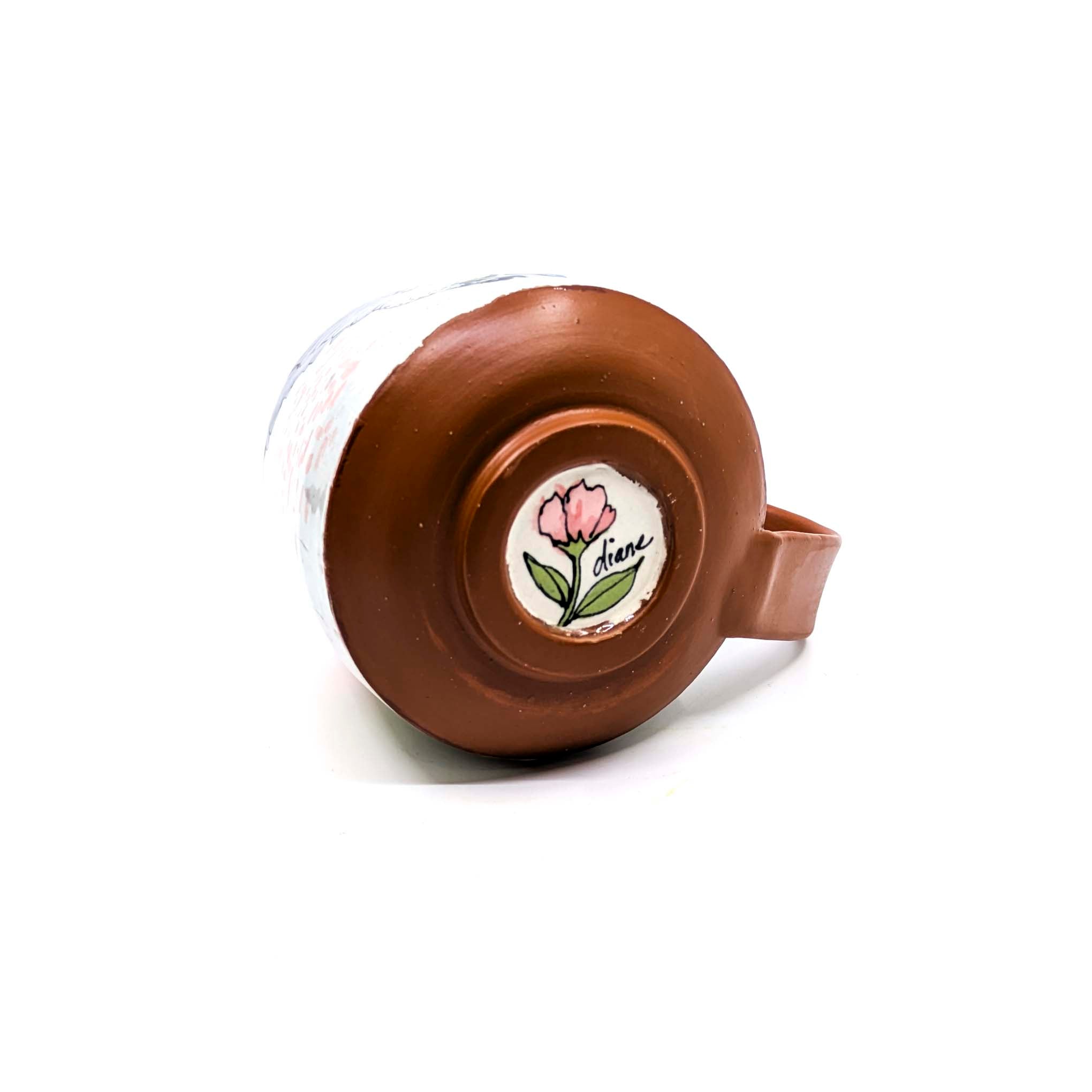 Hummingbirds with Pink Blossoms Mug 1
