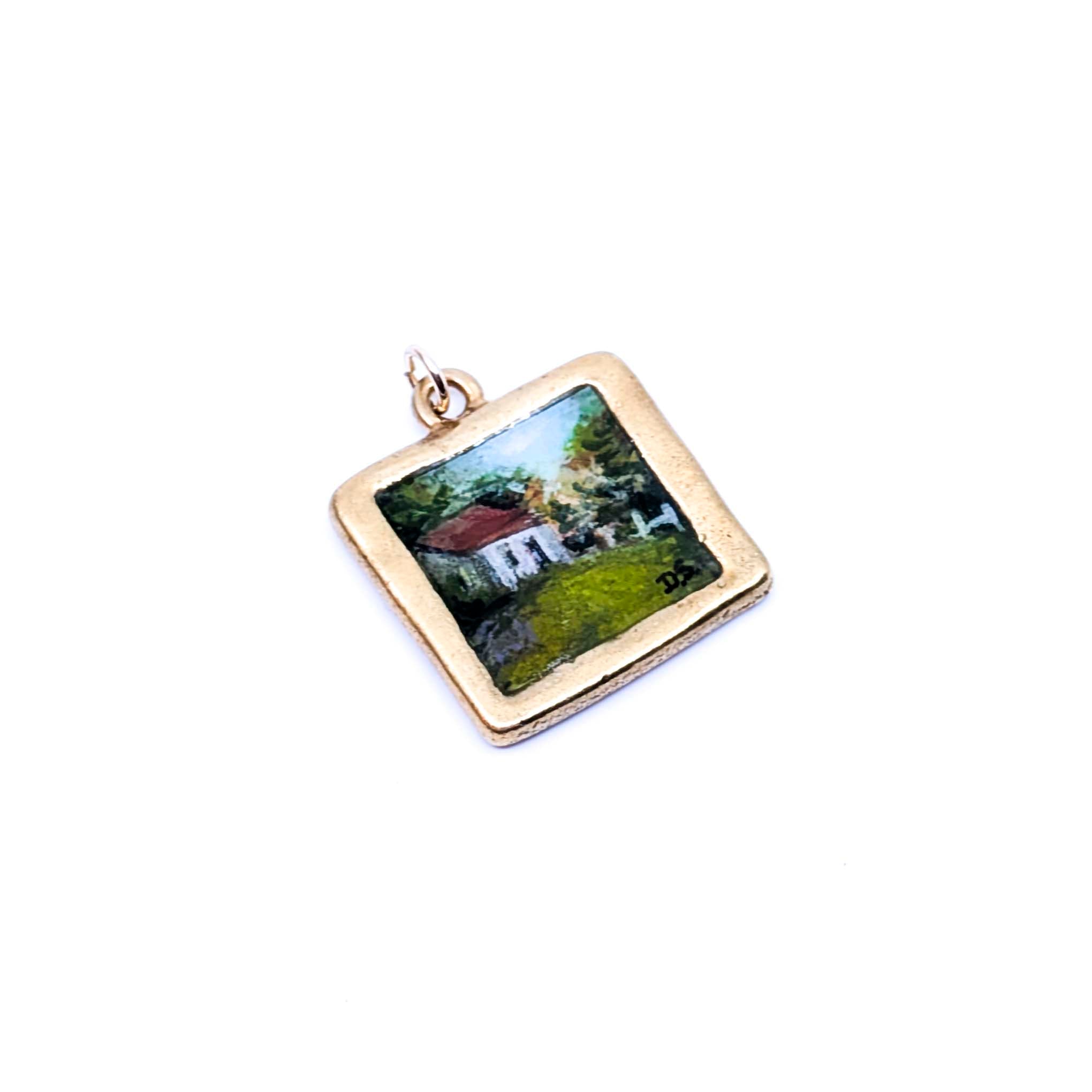 Hand-Painted Pendants