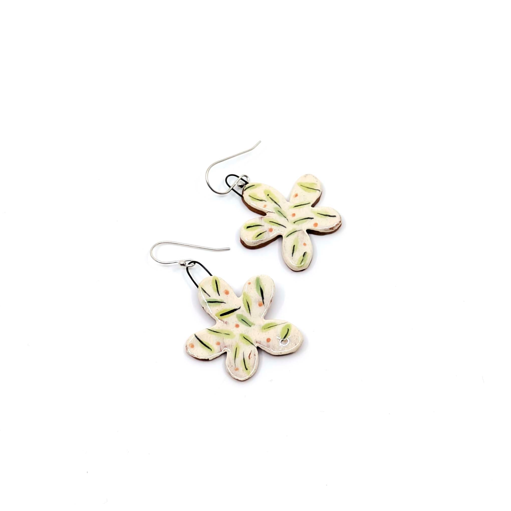 Large Flower Earrings