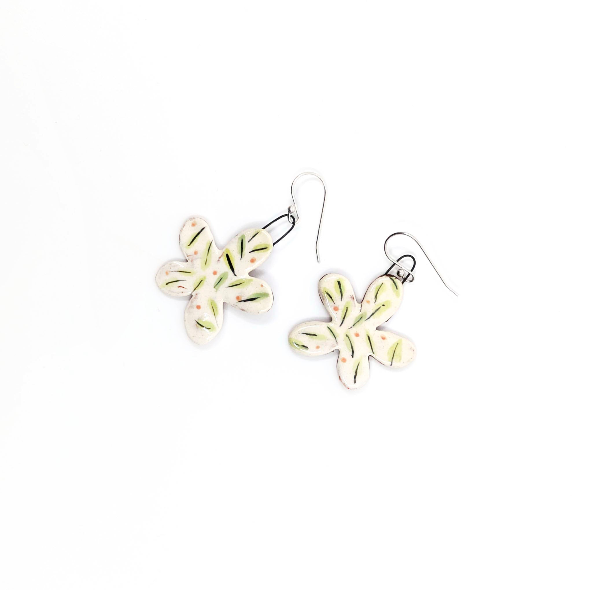 Large Flower Earrings